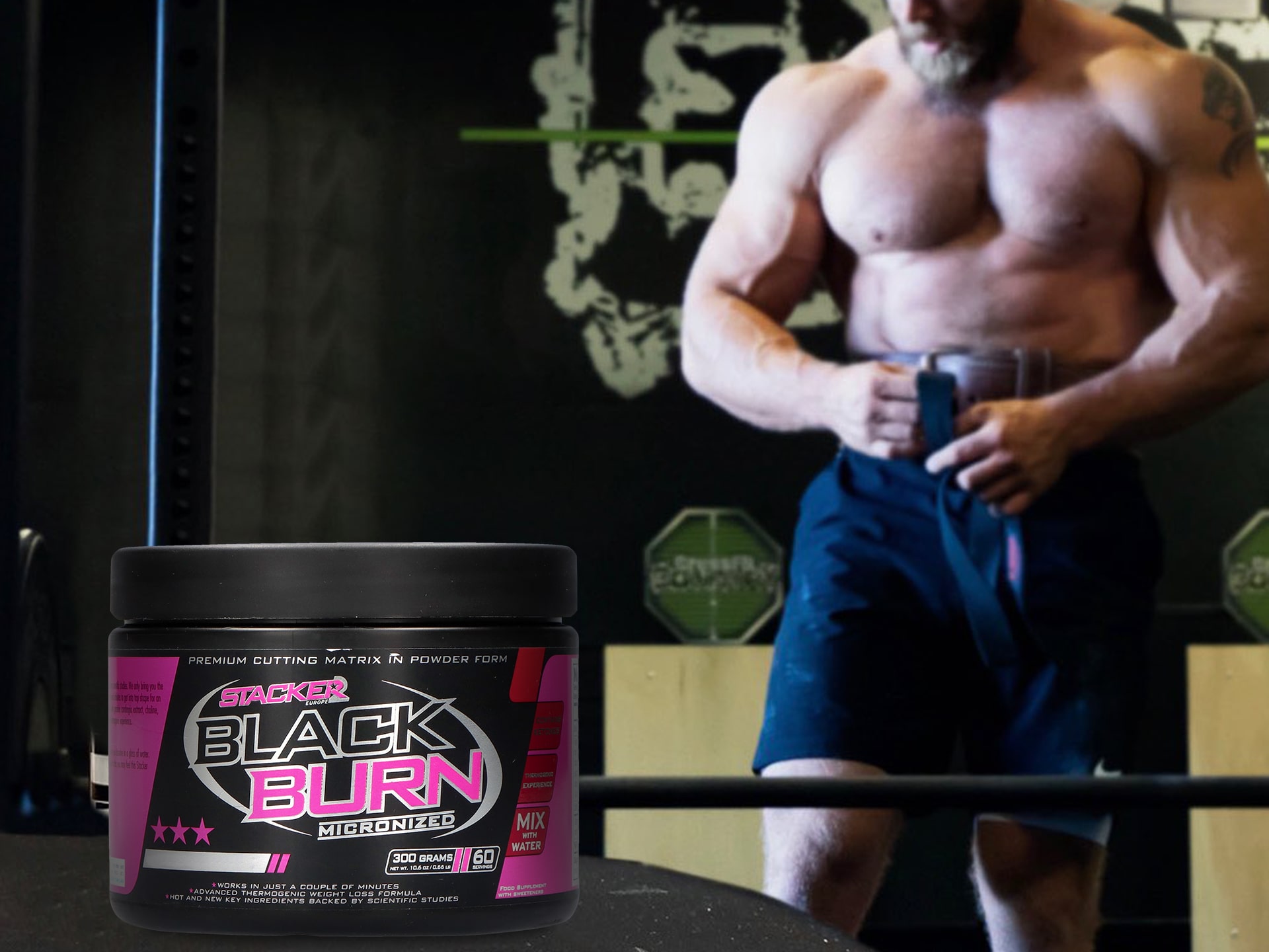 STACKER2 Black Burn - 300g odchudzanie