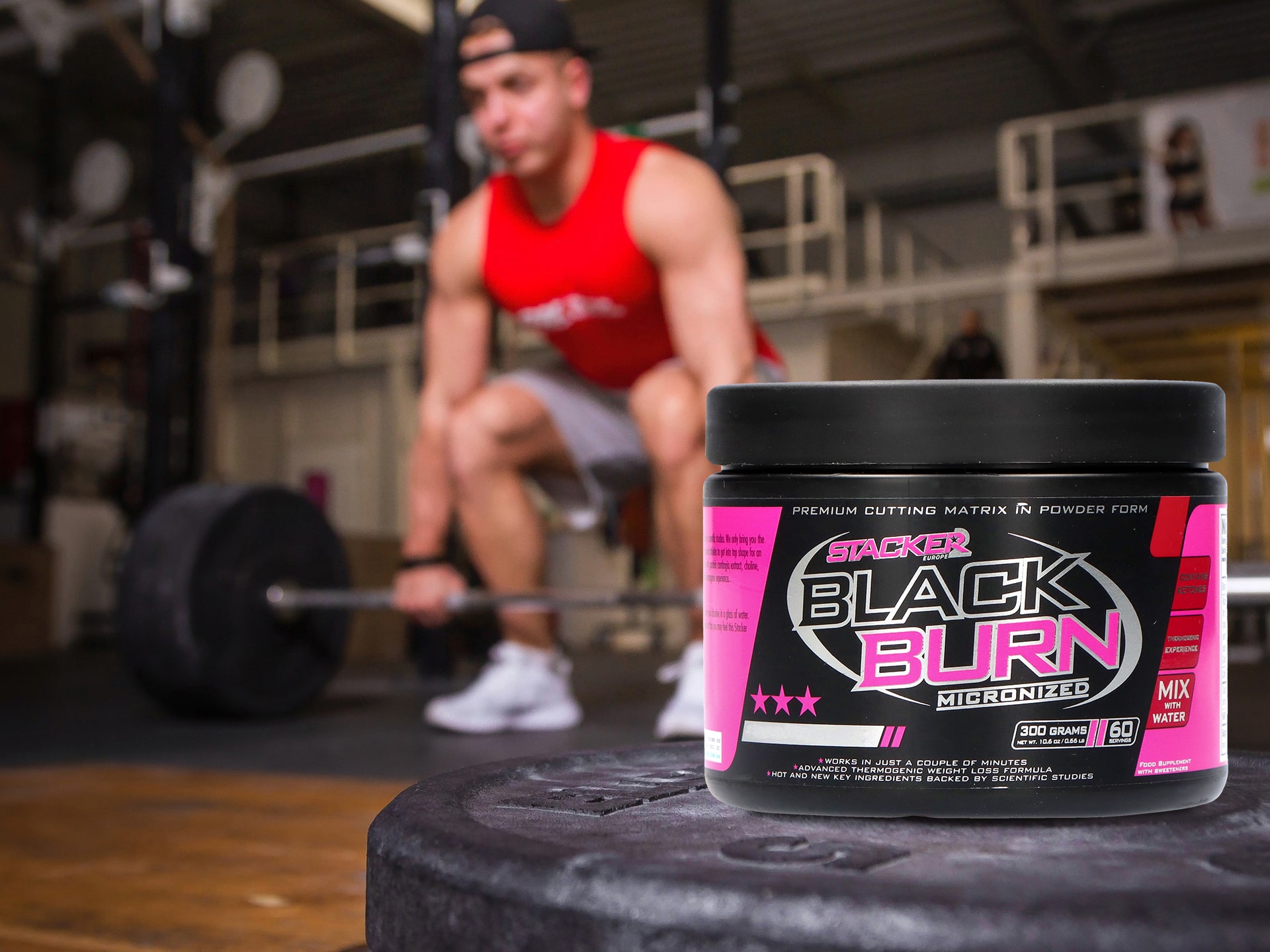 STACKER2 Black Burn - 300g spalacz tłuszczu
