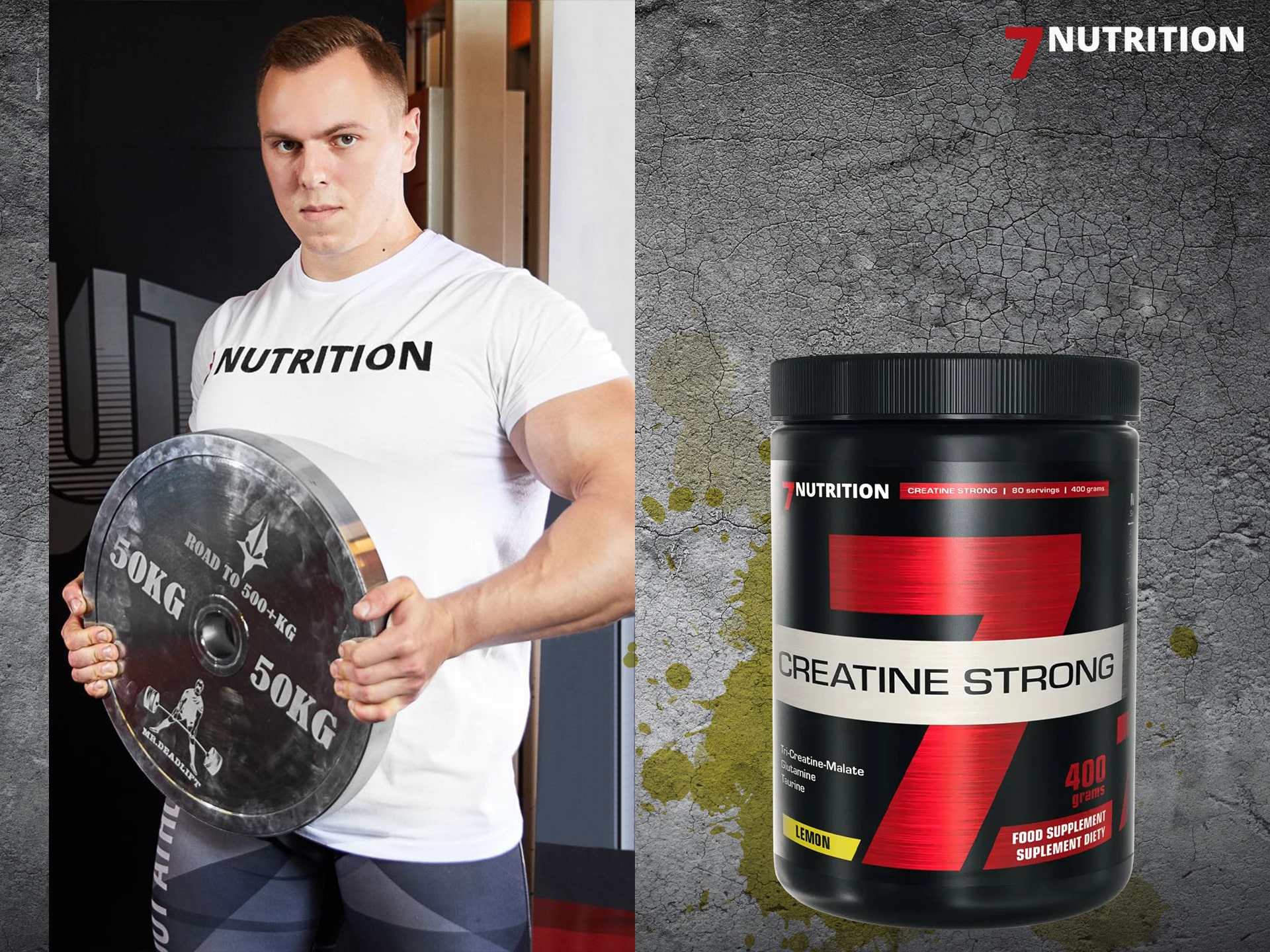 7 NUTRITION Creatine Strong - 400g