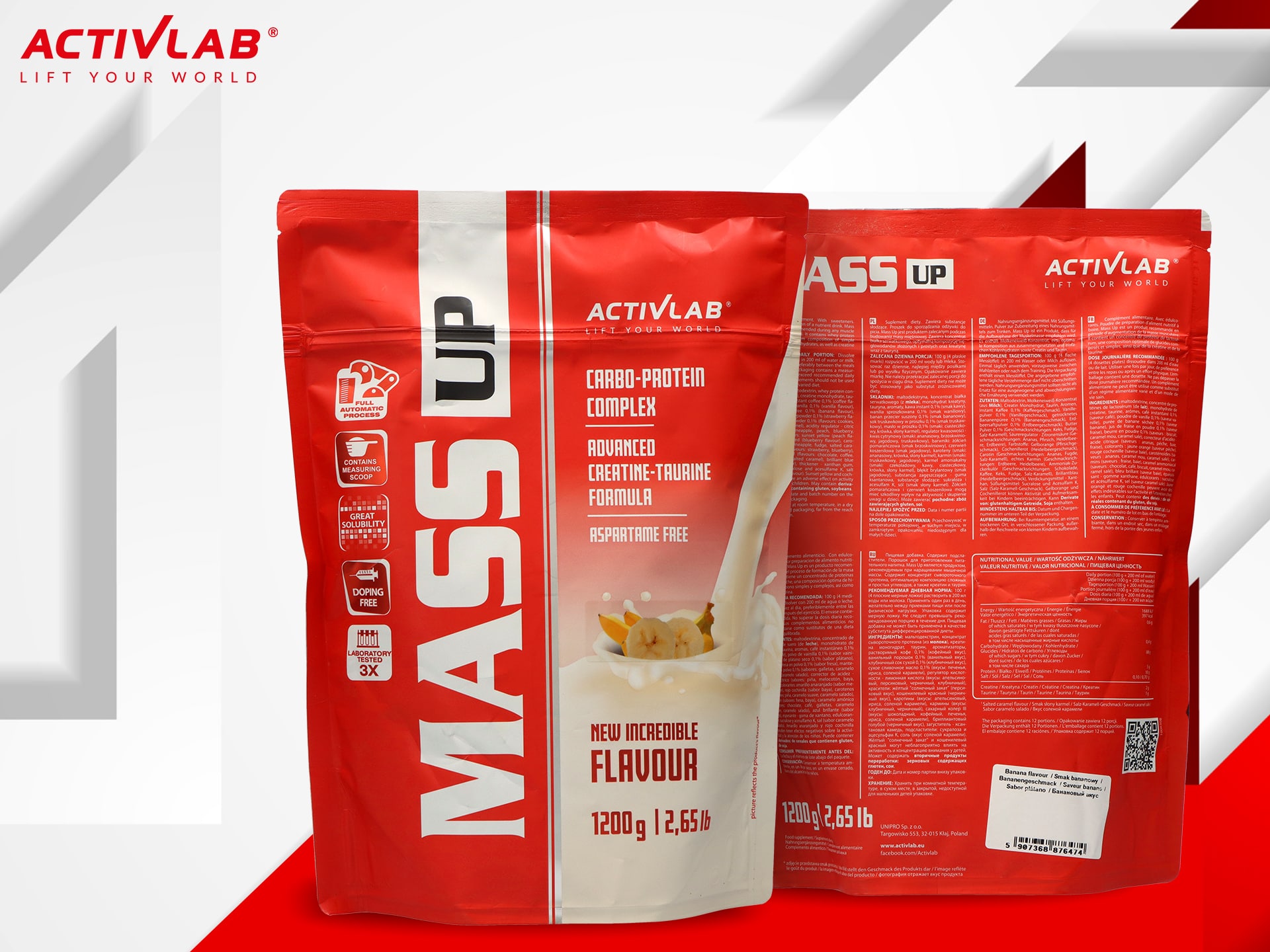 ACTIVLAB Mass Up - 1200g