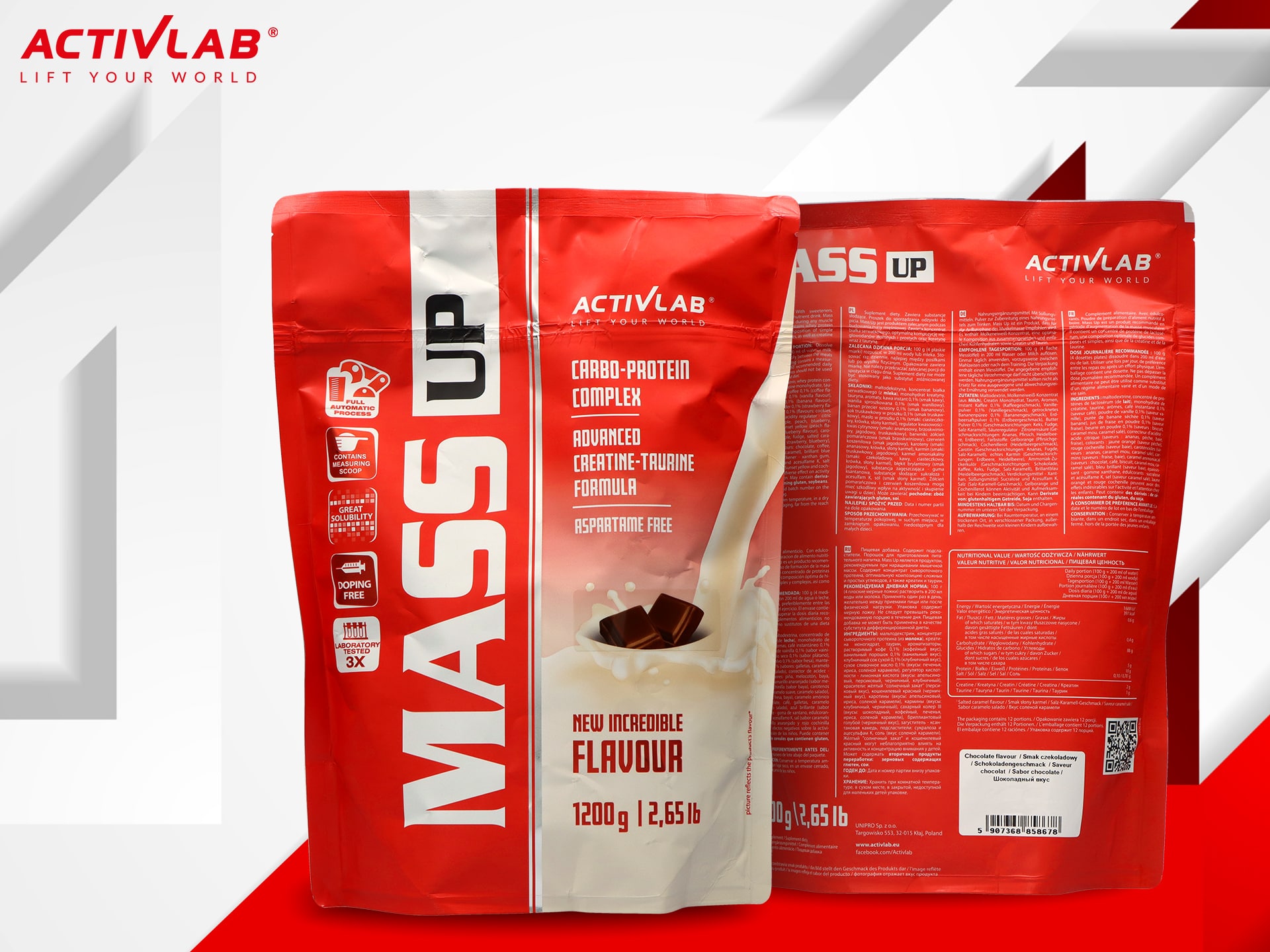 ACTIVLAB Mass Up - 1200g