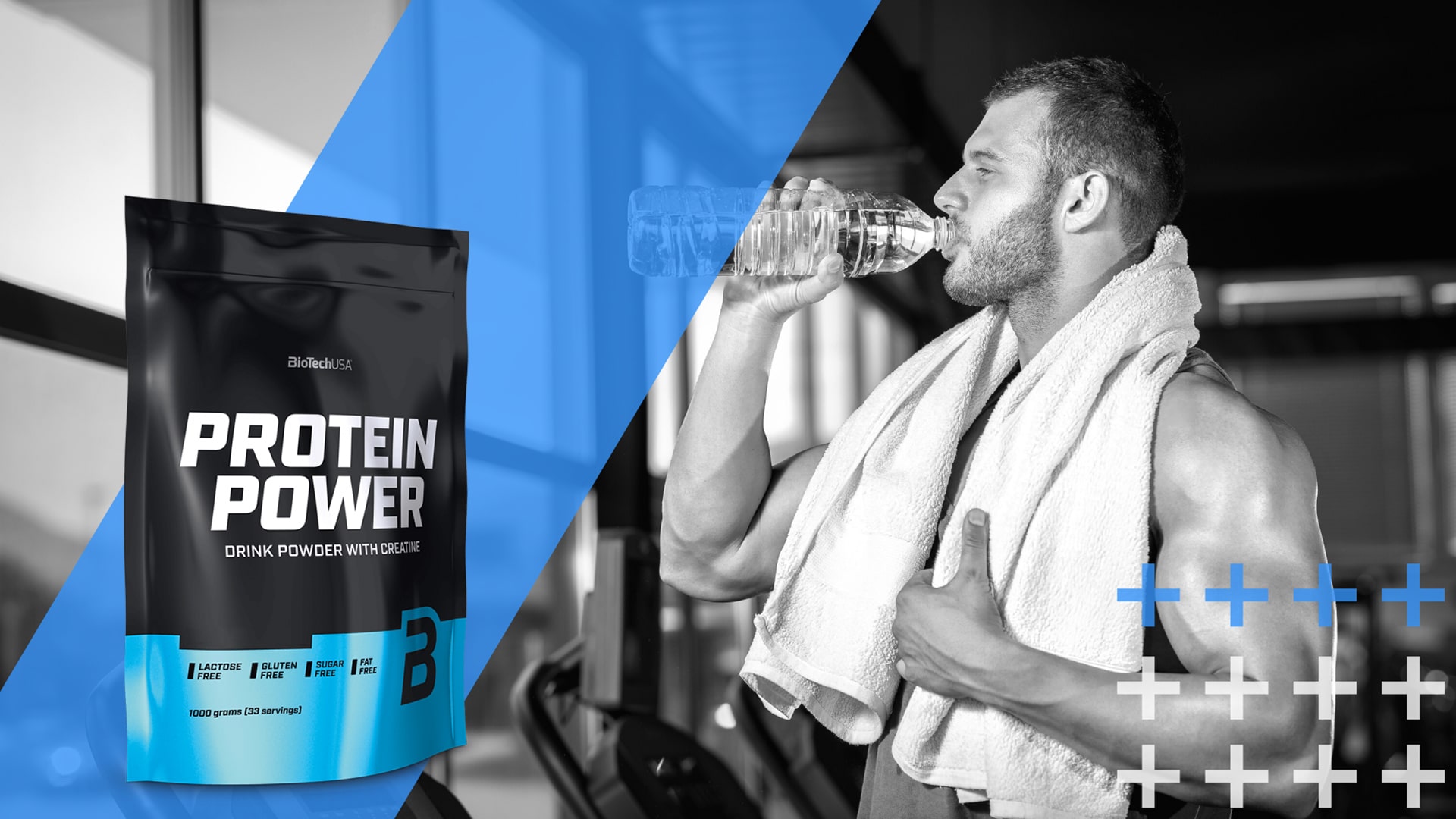 BioTech USA Protein Power - 1000g suplement