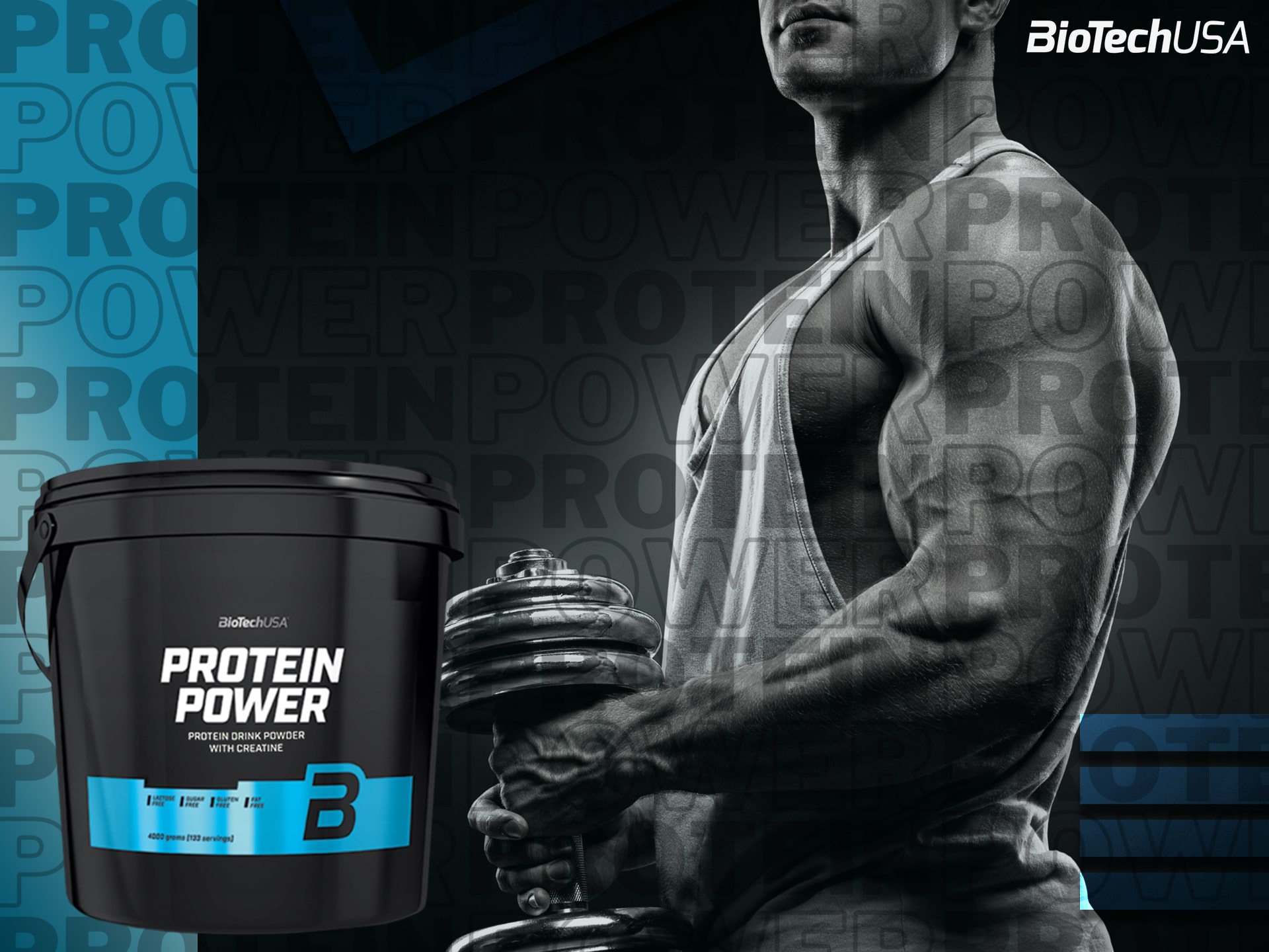 BioTech USA Protein Power - 4000g