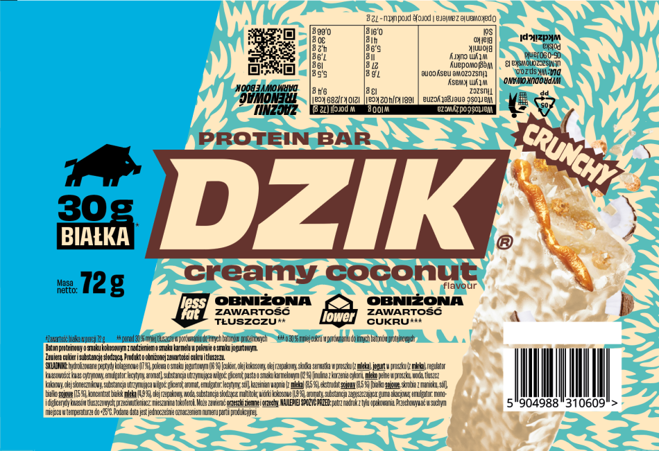 baton dzik creamy coconut