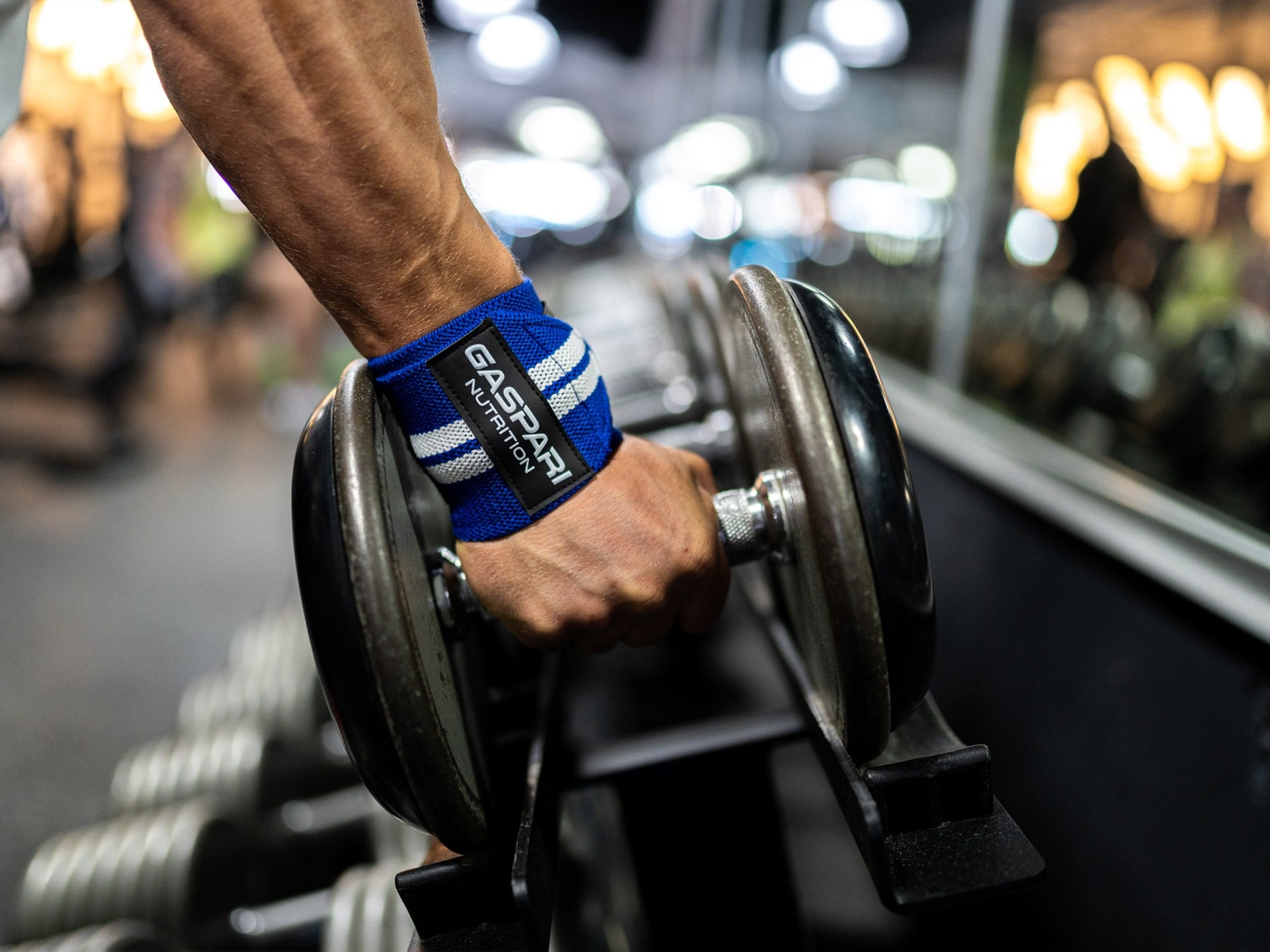 GASPARI NUTRITION Wrist Wraps - Opaski usztywniające na nadgarstki