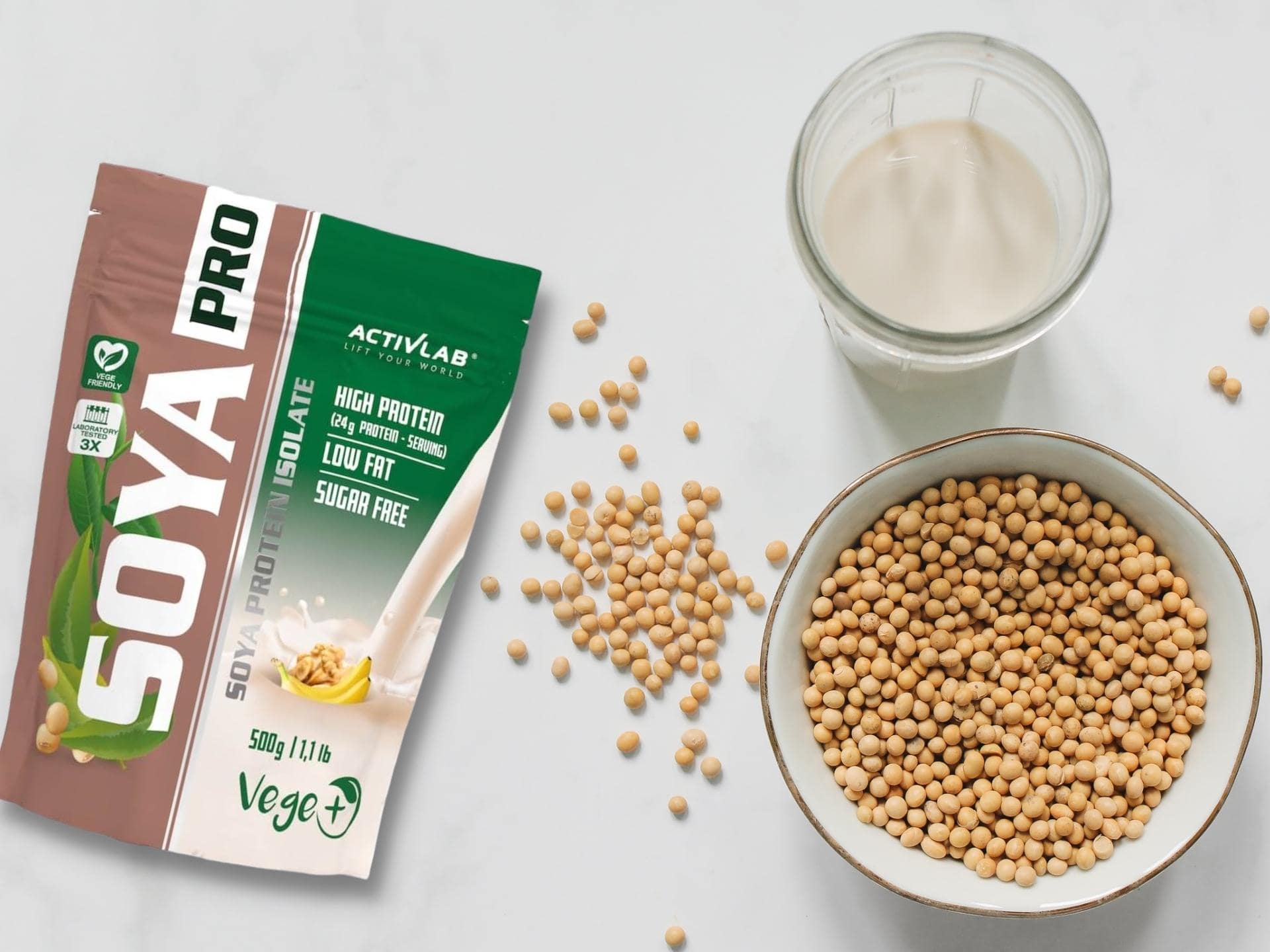 pflanzliches Sojaprotein