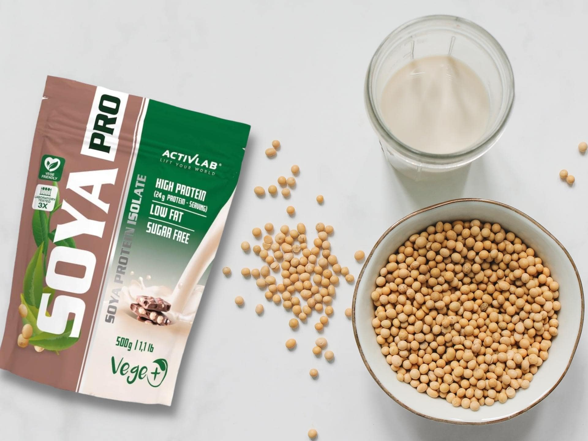 pflanzliches Sojaprotein