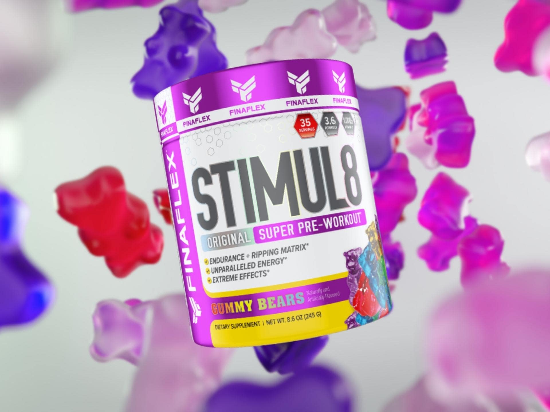 Stimul8 Pre-Workout Kraft Stärke