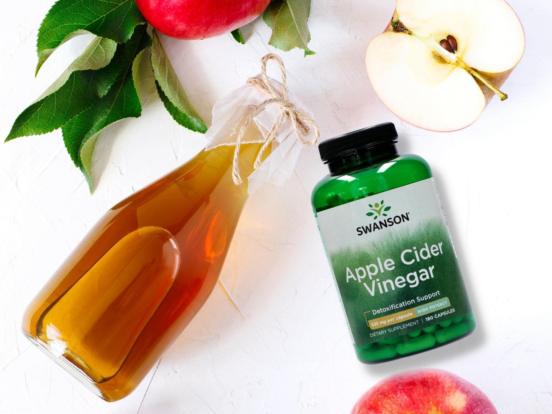 SWANSON Apple Cider Vinegar - 180caps gewichtsabnahme