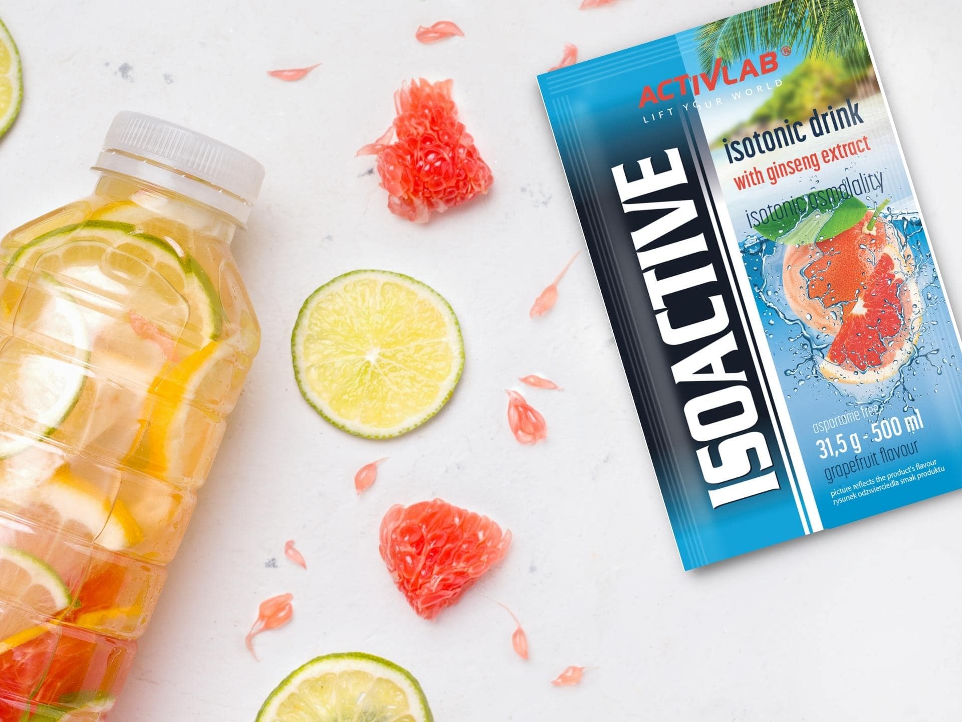 ACTIVLAB Iso Active - 20x 31,5g grapefruit