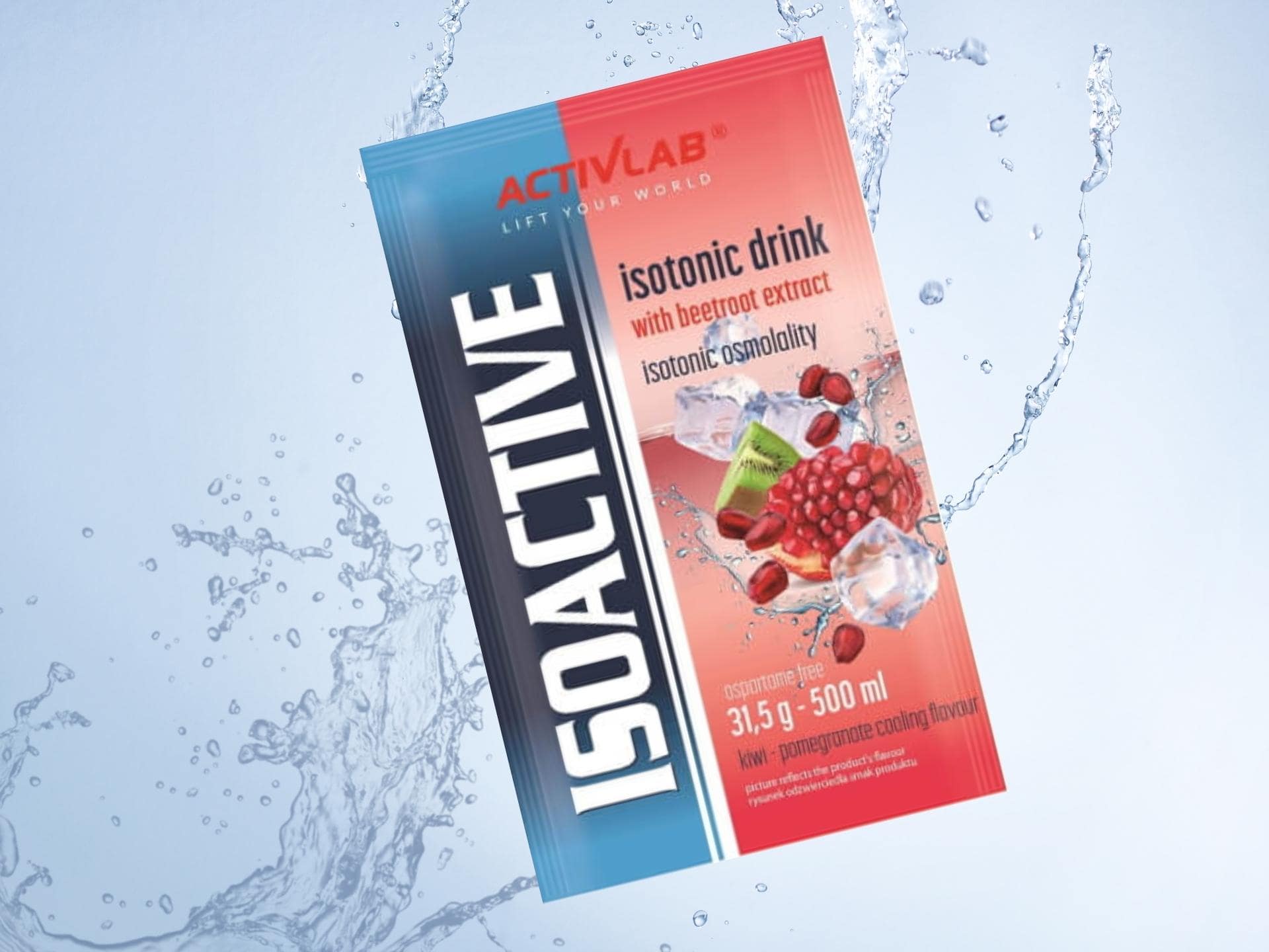 iso active isotonisches Getränk granat kiwi