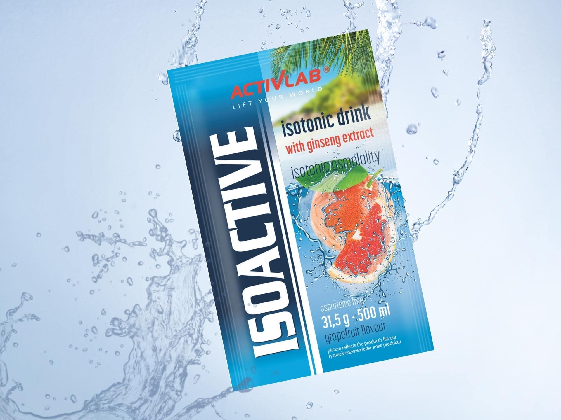 iso active isotonisches Getränk grapefruit