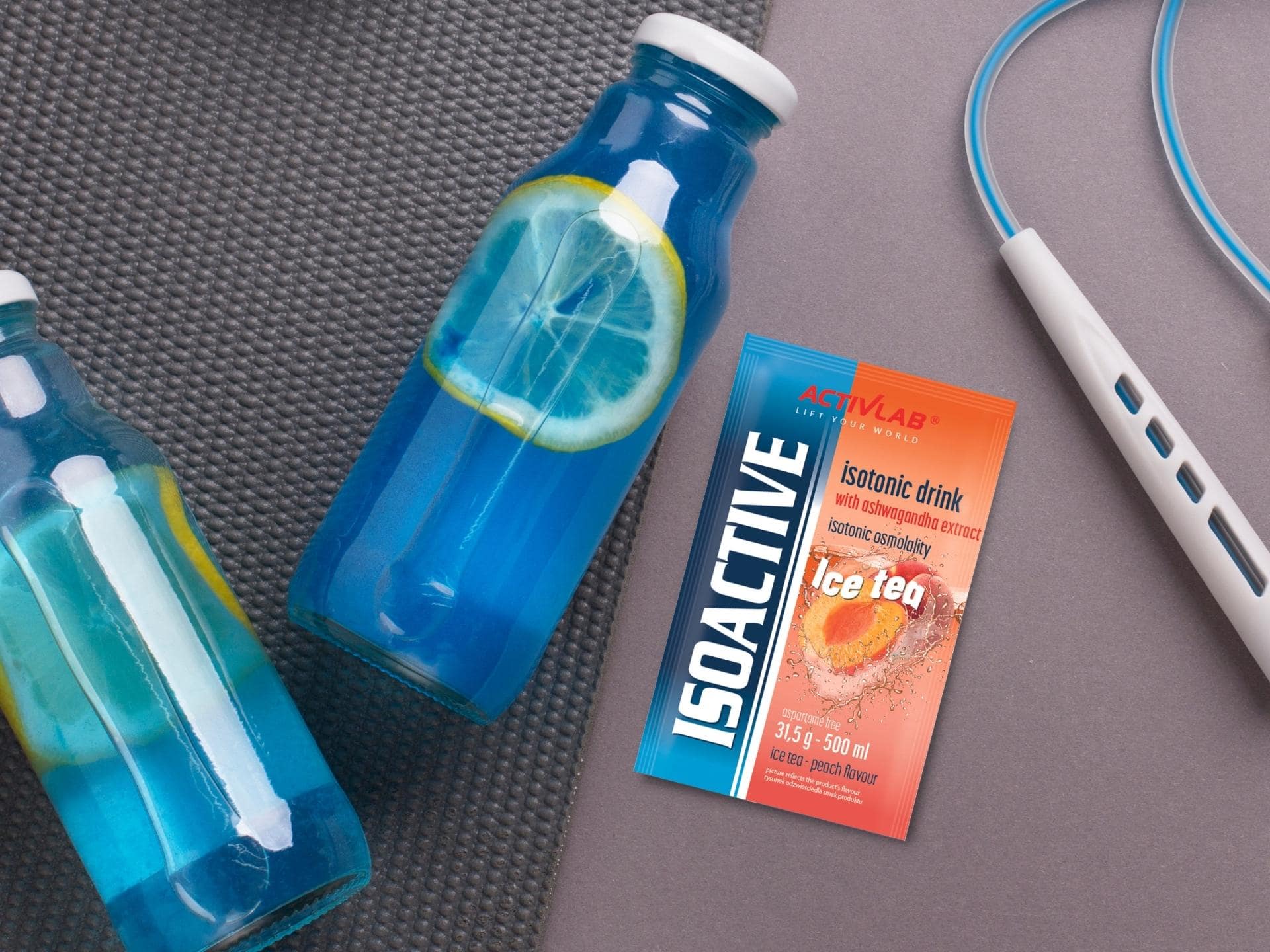 Iso Active Beutel Hydratation Pfirsich