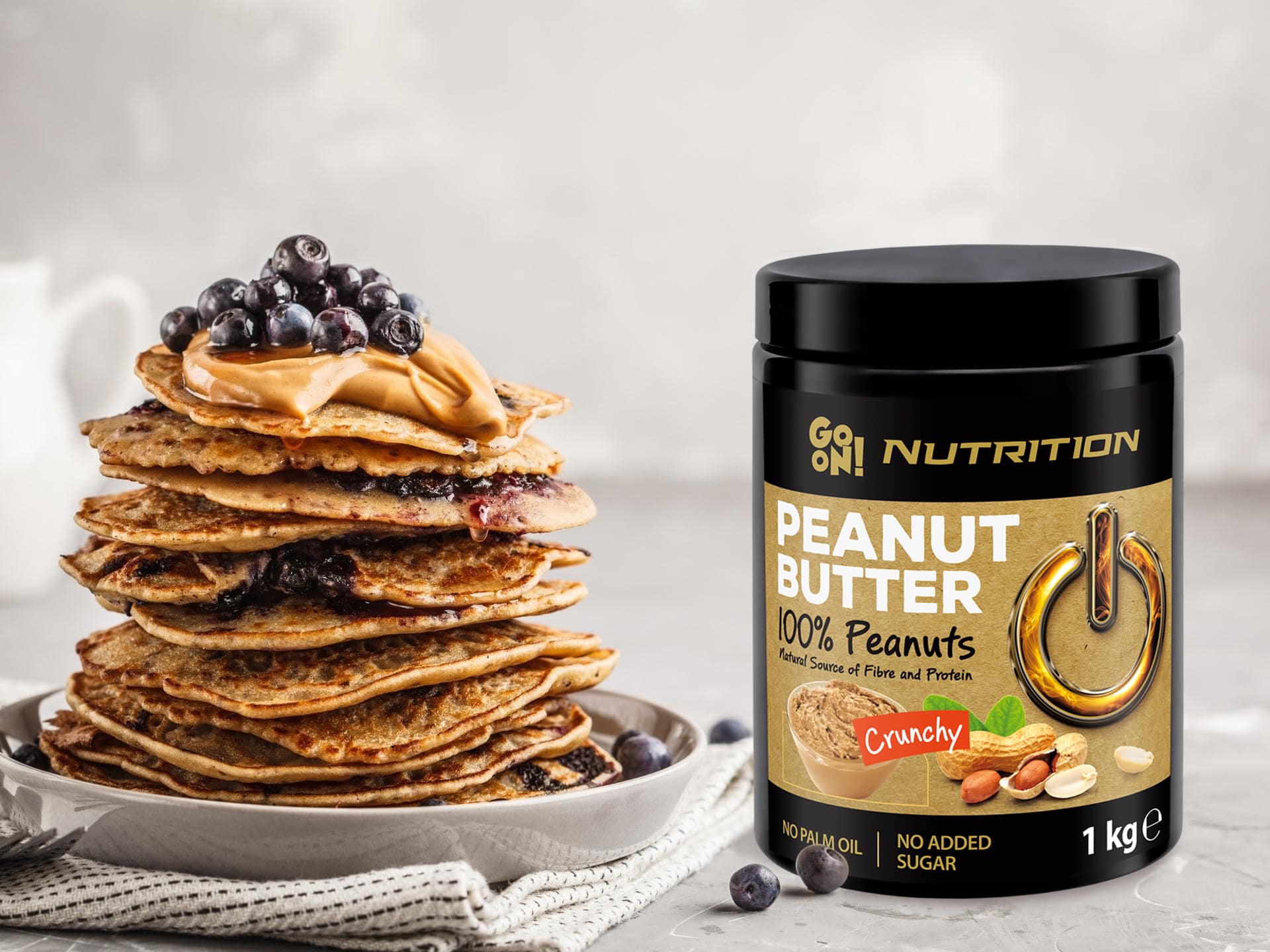 GO ON NUTRITION Peanut Butter Go On Peanut Butter - 100% Erdnüsse - 1000g