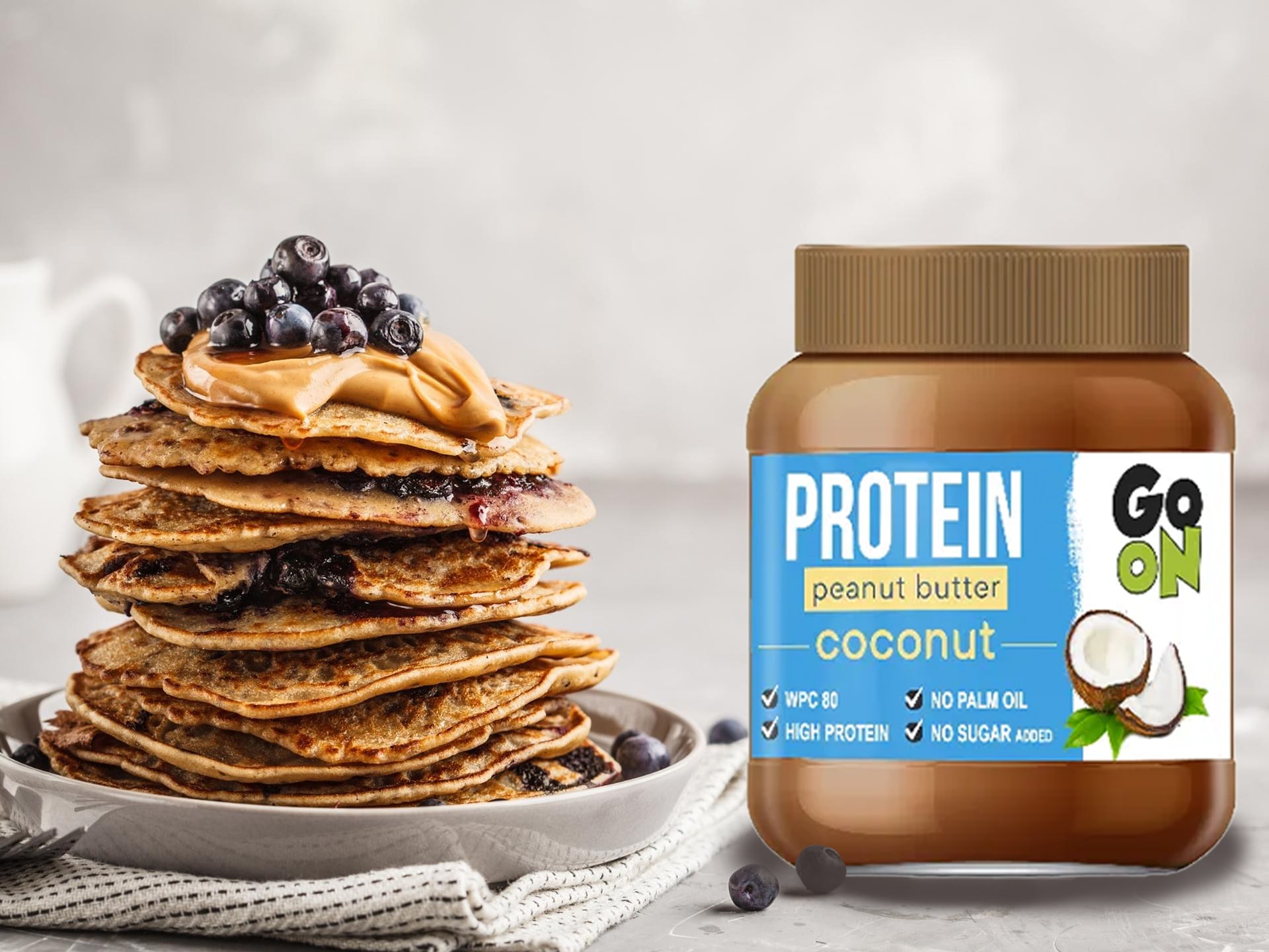 Protein Butter krem orzechowy kokosowy