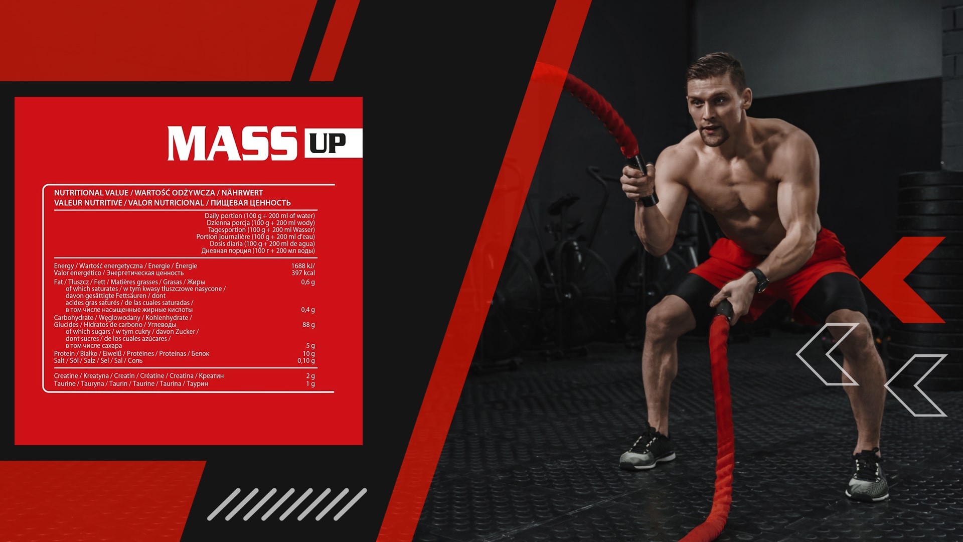 Kohlenhydrat-Protein-Supplement