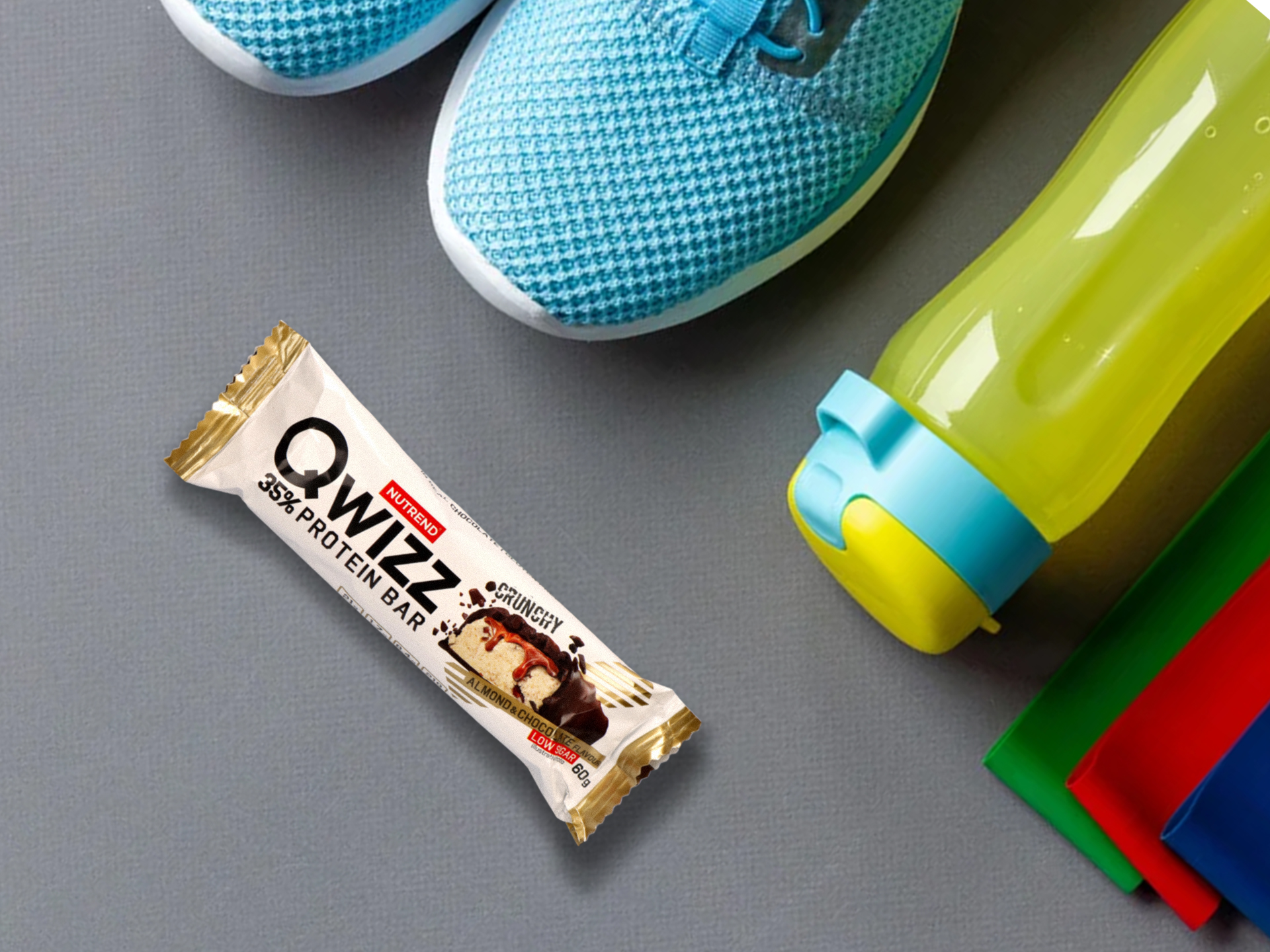 NUTREND Baton QWIZZ Protein Bar - 60g PROTEIN BAR