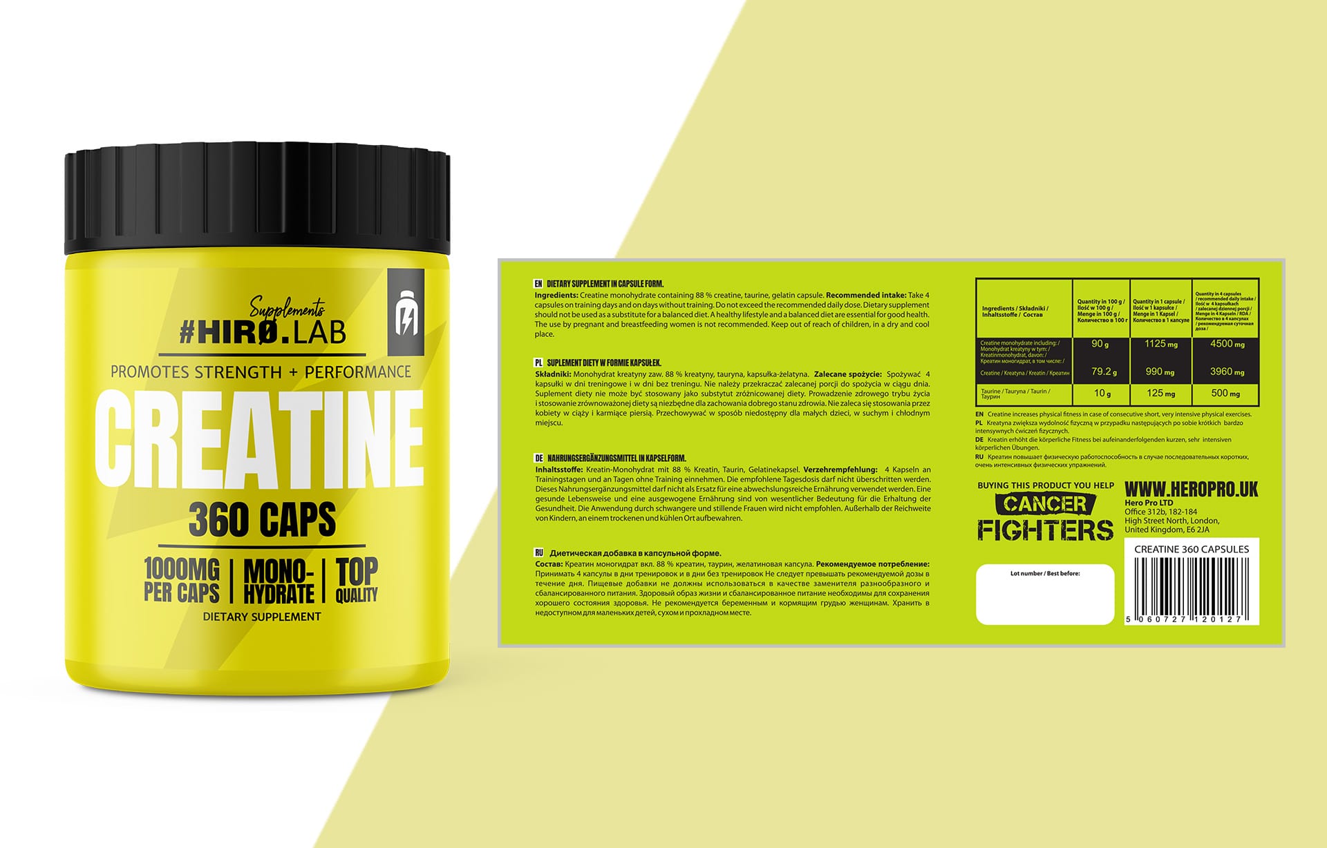 creatine 360caps