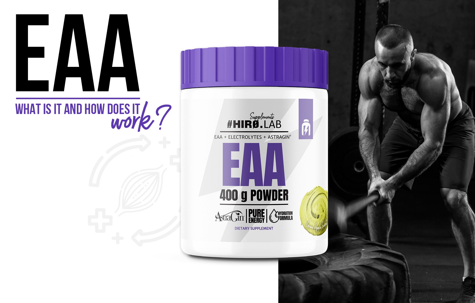 HIRO.LAB EAA 400g Sporttraining