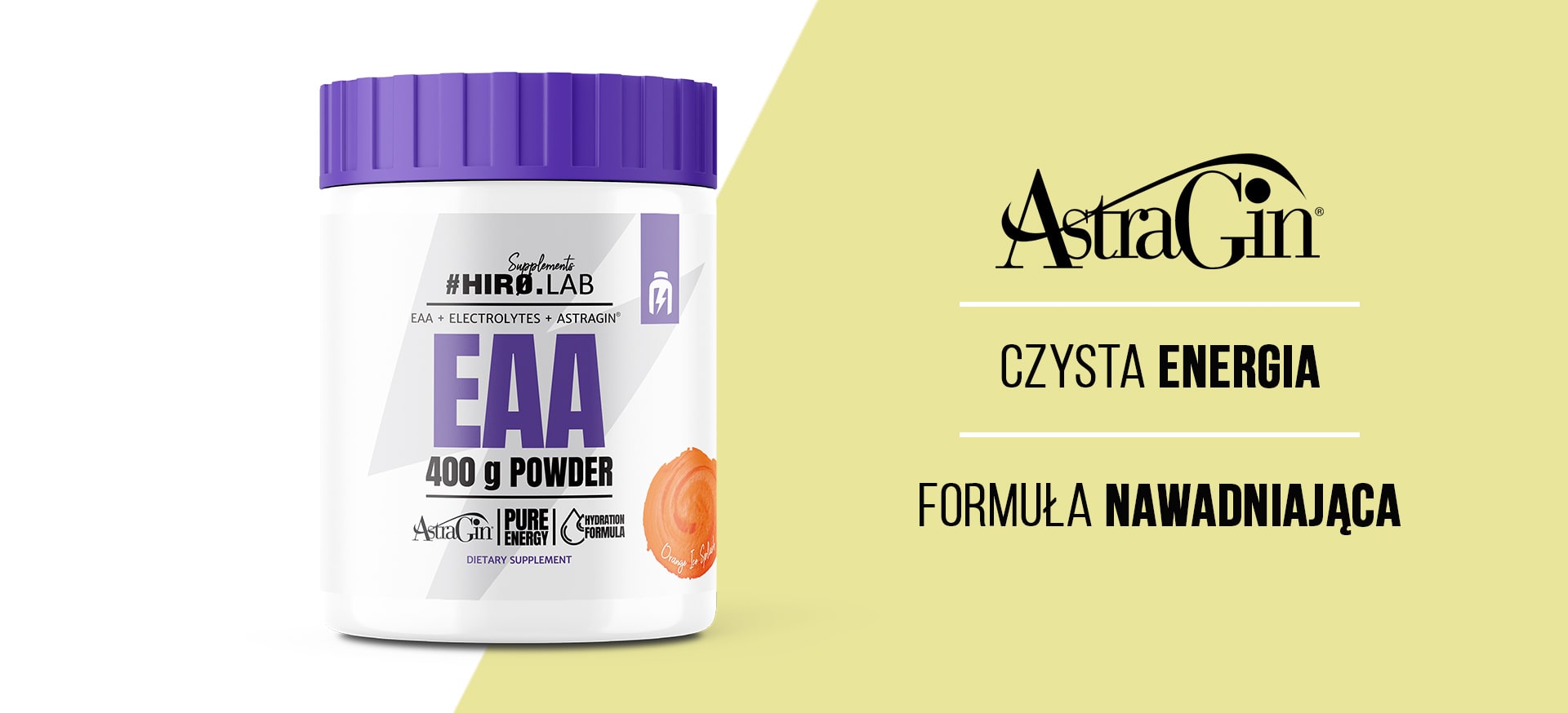 HIRO.LAB EAA 400g Aminosäuren orange