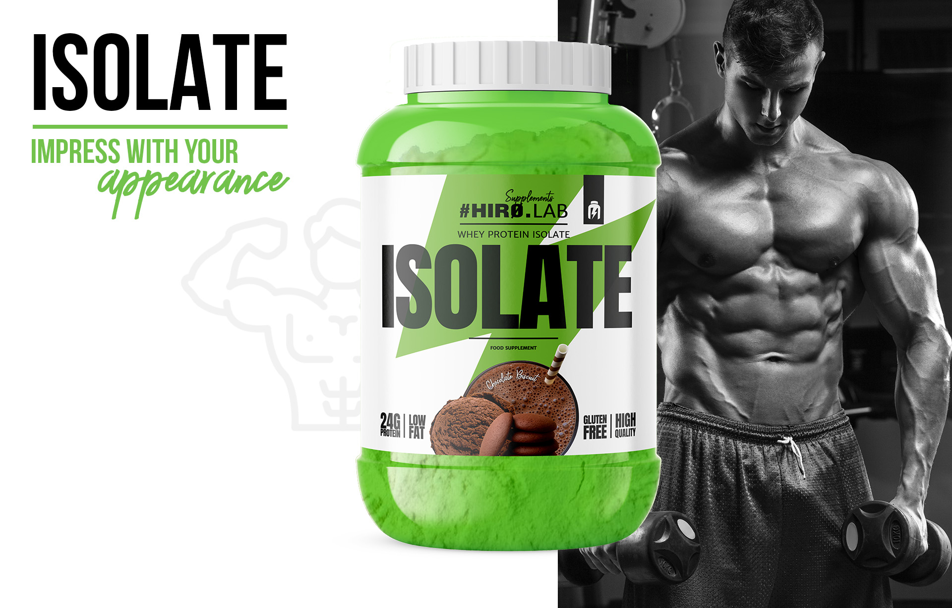 HIRO.LAB Whey Protein Isolate - 1800g sklep_hirolab_isolate_1800g_chocolate_biscuit_6