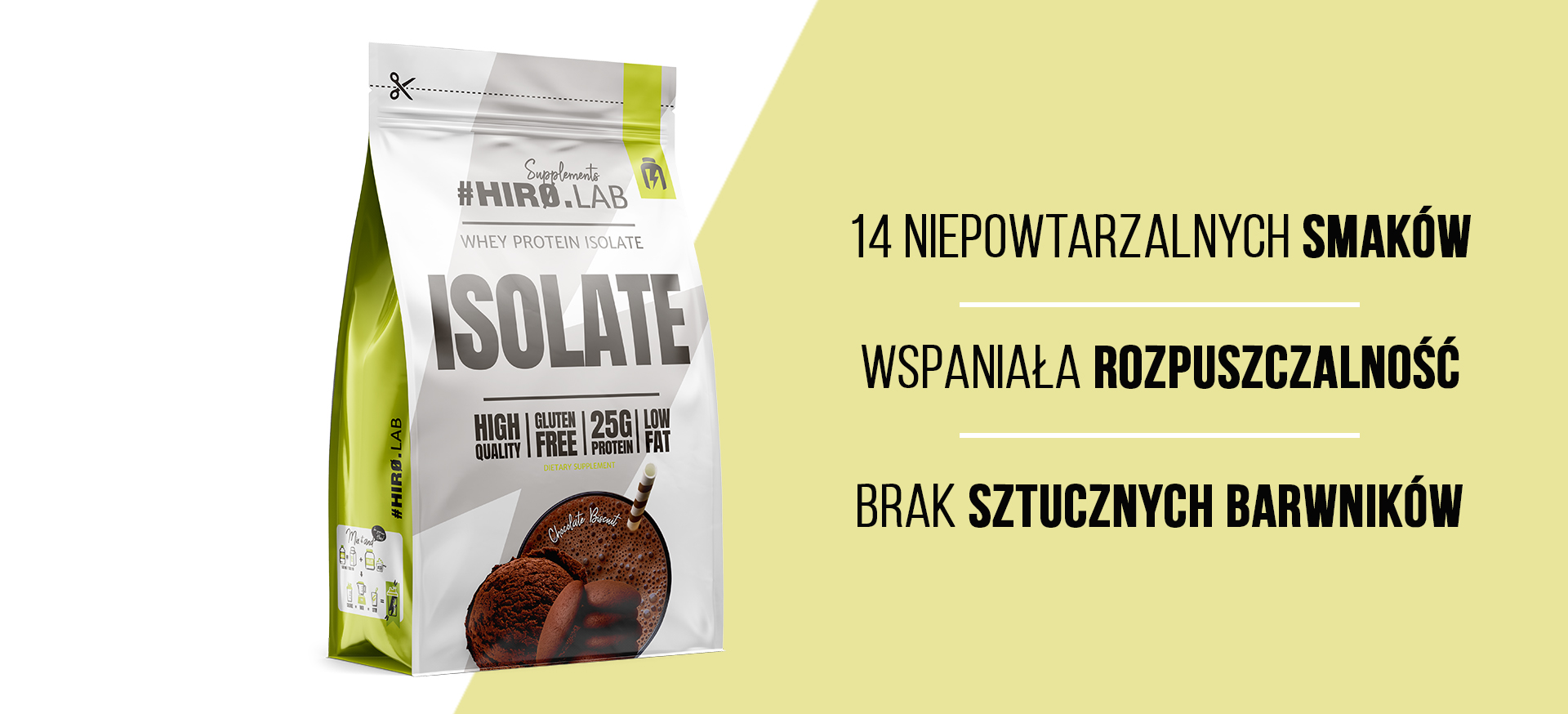 HIRO.LAB Whey Protein Isolate - 700 g