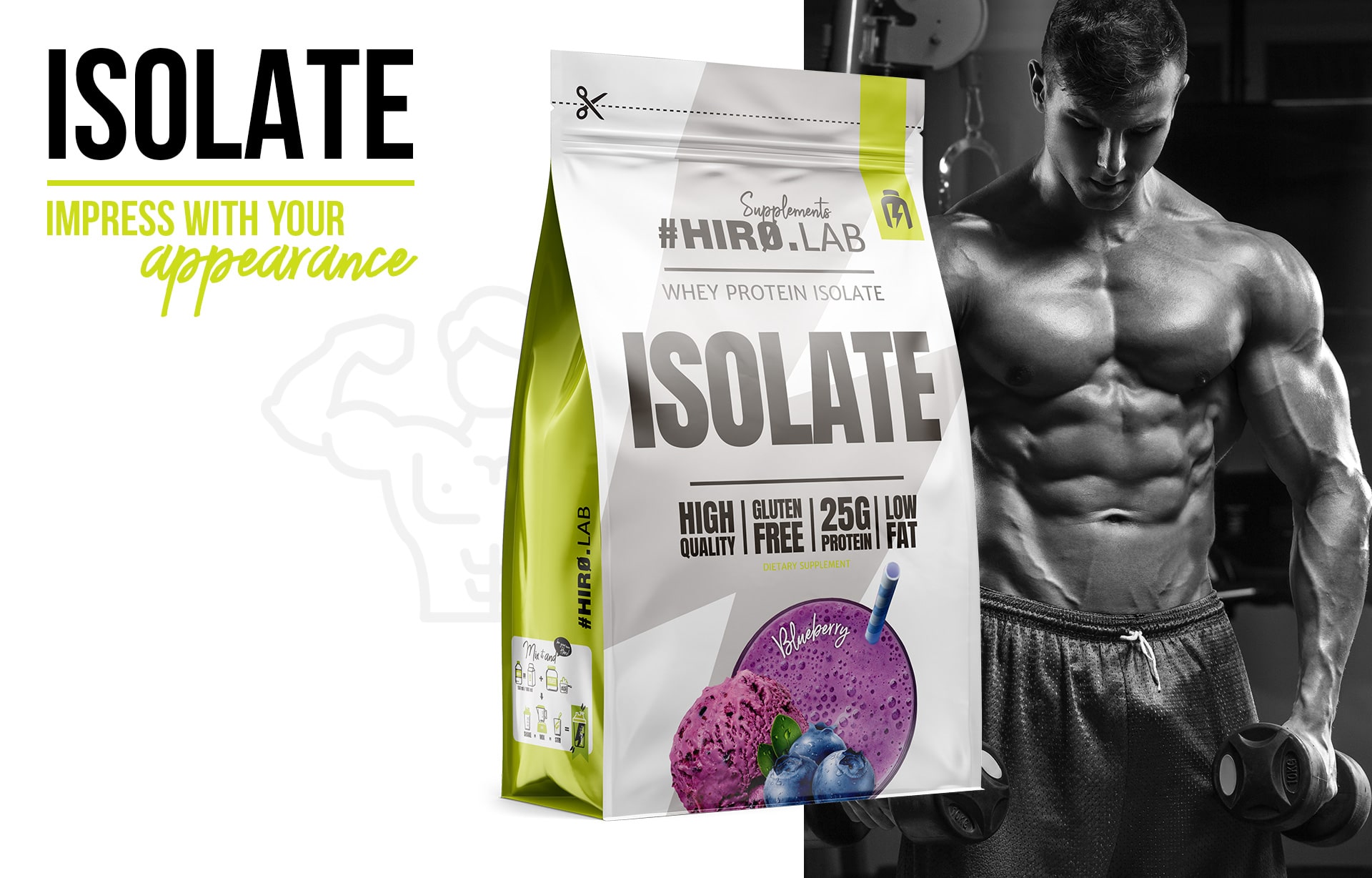 Hiro Protein Isolat 700g