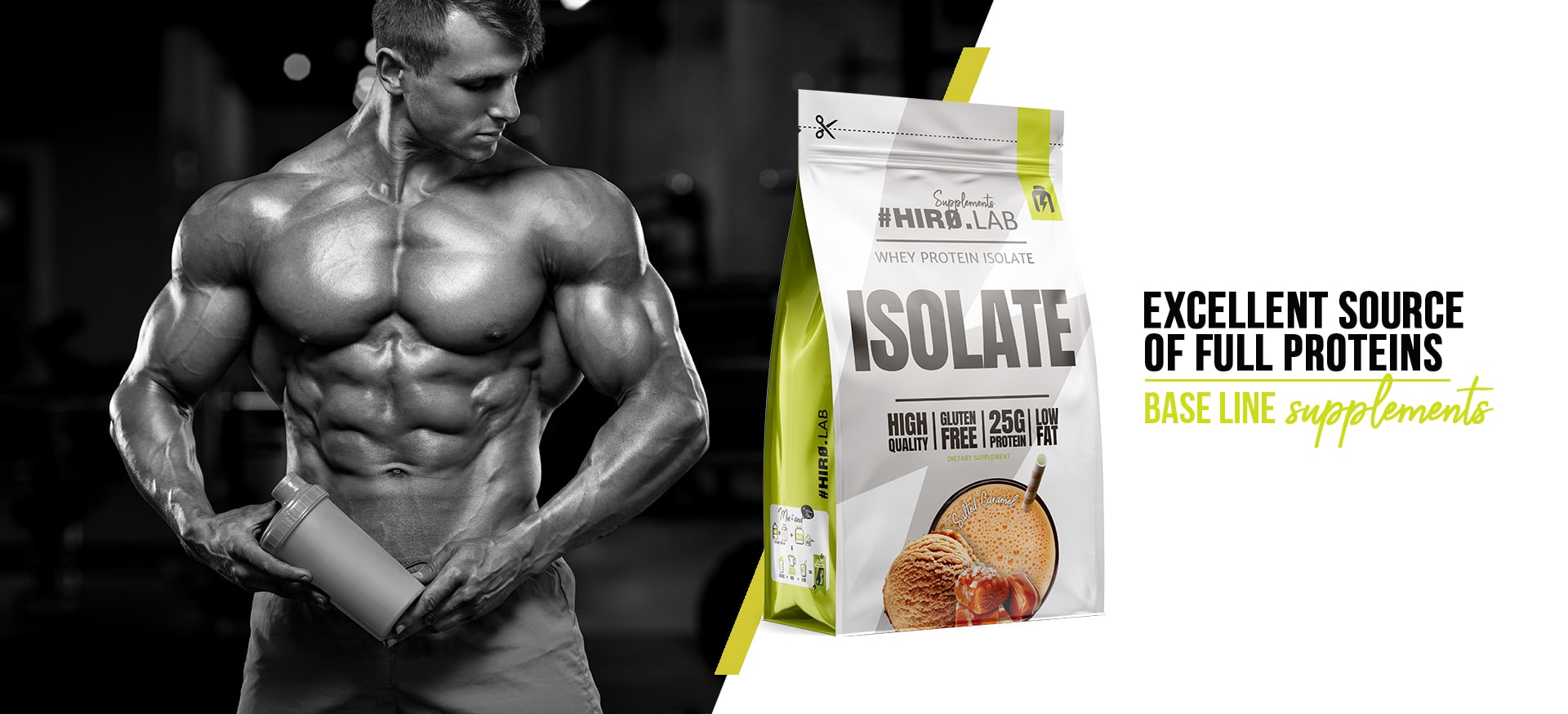 HIRO.LAB Whey Protein Isolate - 700g Masse Protein