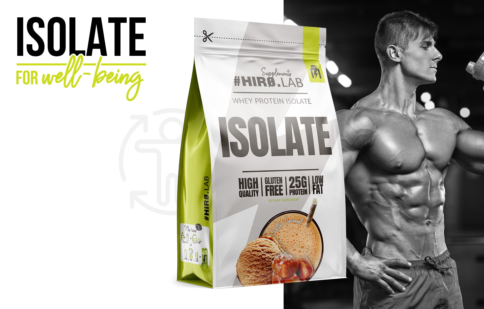 Einfache Verdauung von Protein Isolate