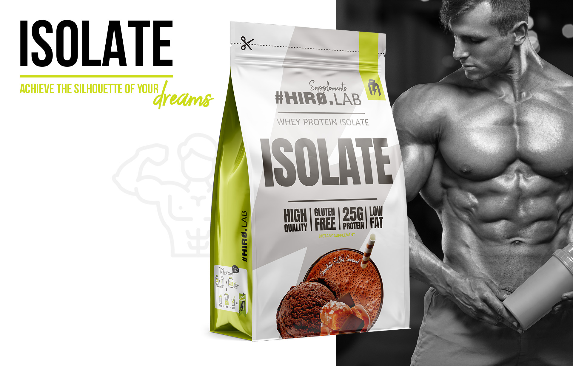 HIRO.LAB Whey Protein Isolate - 700g sklep_hirolab_isolate_700g_salted_carmel_2