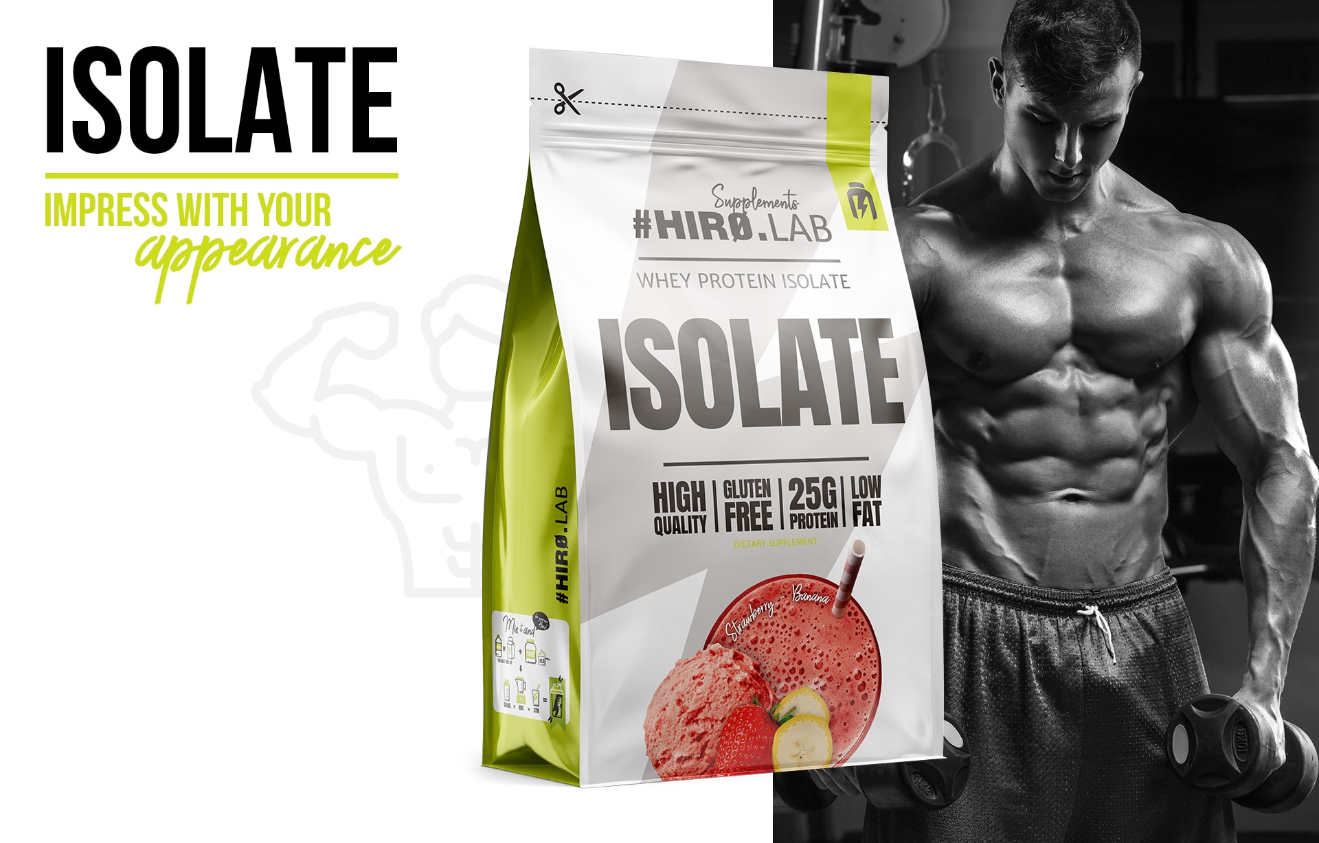 Hiro Protein Isolat 700g