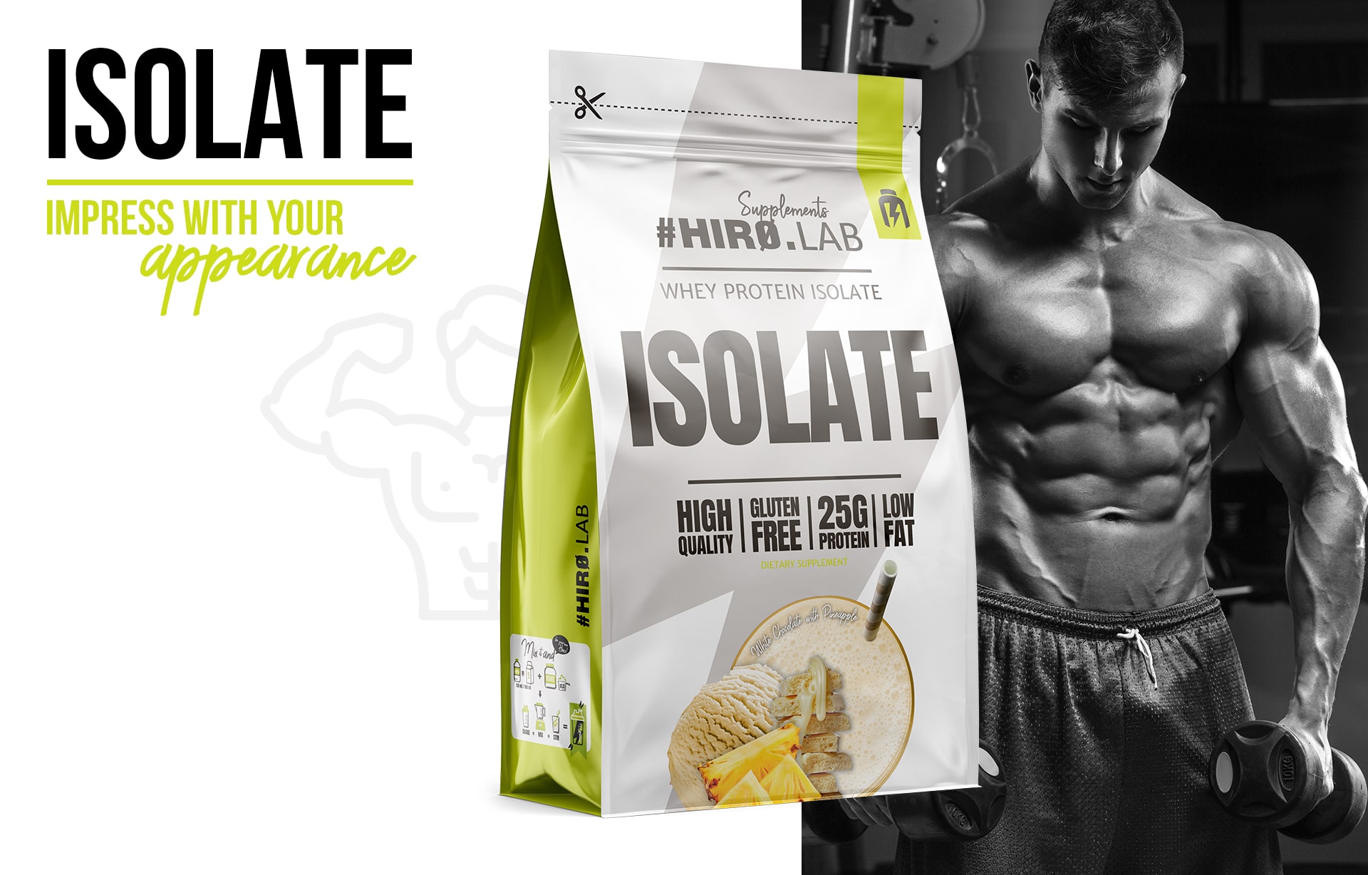 Hiro Protein Isolat 700g