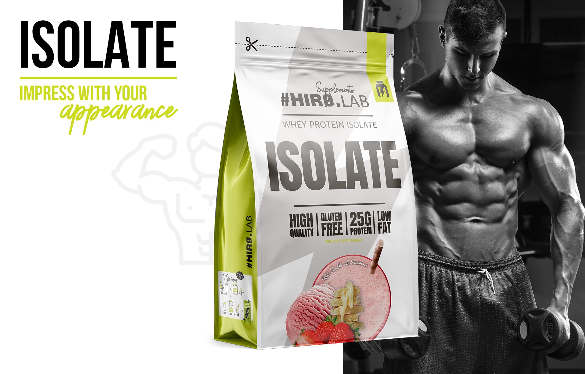 Hiro Protein Isolat 700g