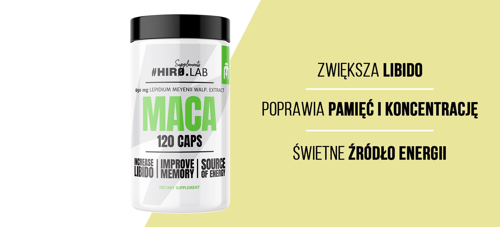 HIRO.LAB Maca - 120caps.