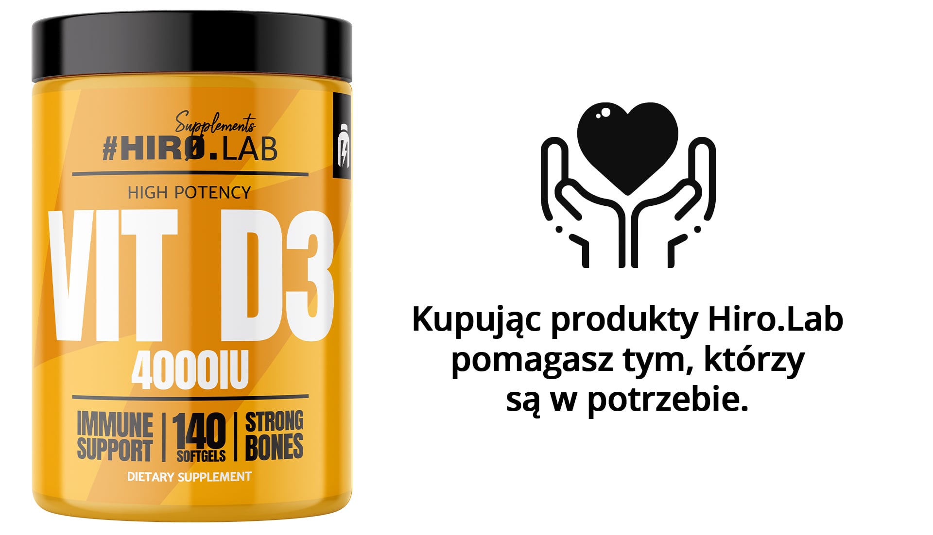 HIRO.LAB Vitamin D3 4000IU - 140 softgels Hilfe