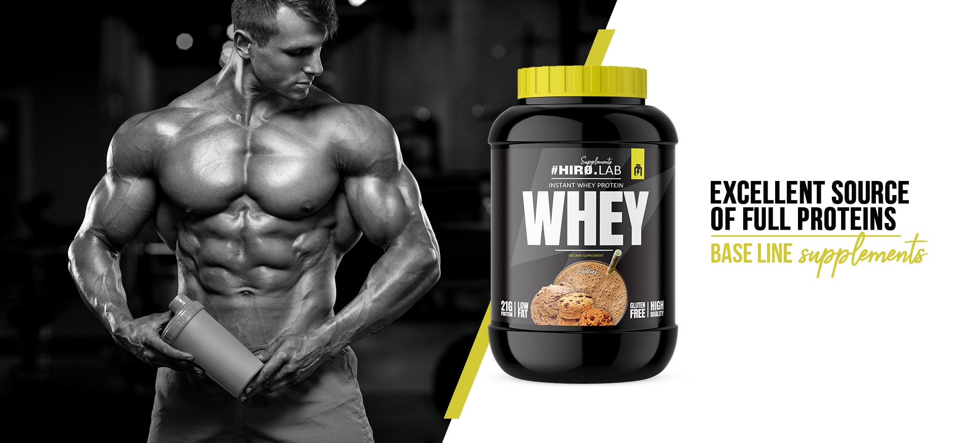 Whey 2000g Protein białko whey Cookies