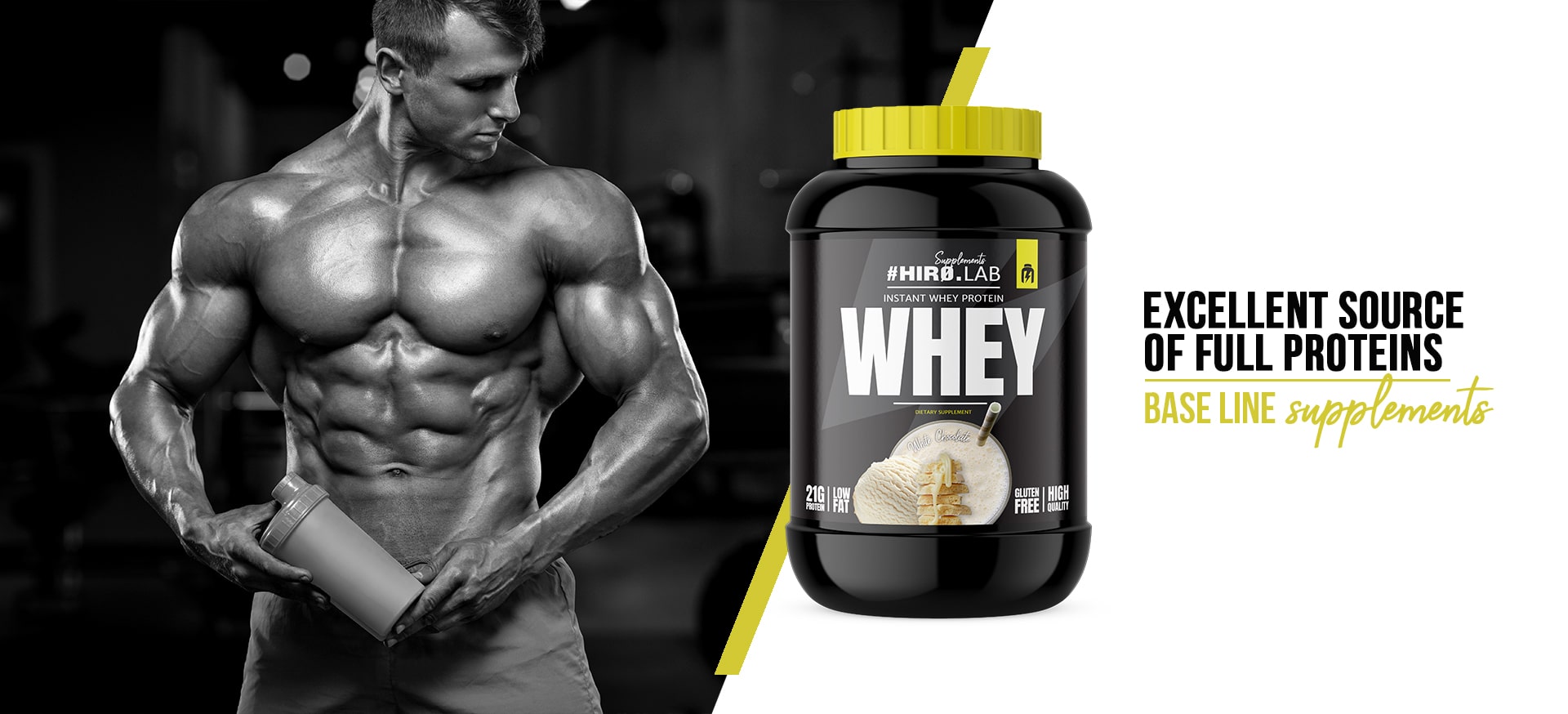 whey 2000g Protein białko whey White Chocolate
