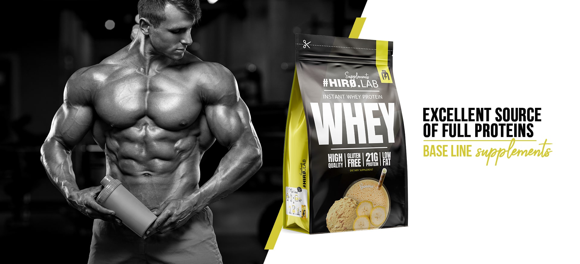 Lifestyle Hiro.Lab banana Protein
