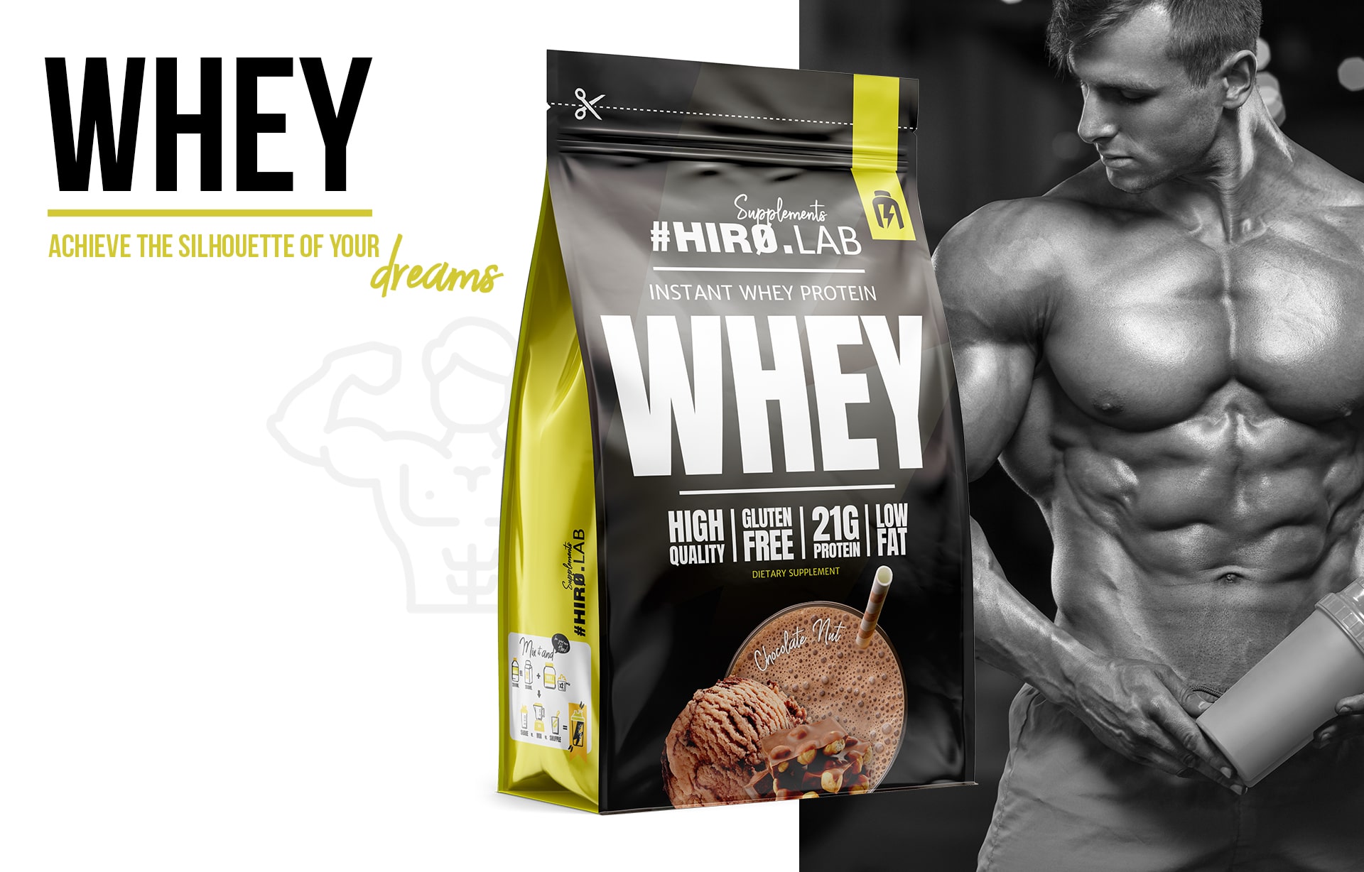 Lifestyle Whey chocolate nut