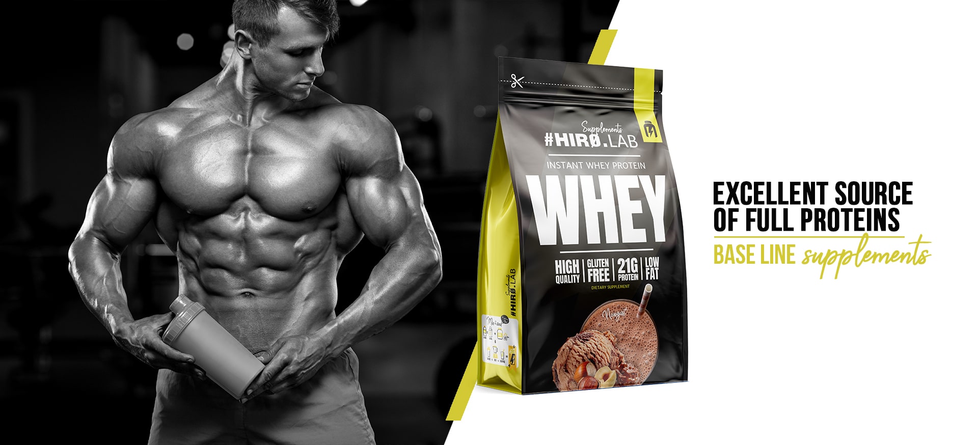 Lifestyle Hiro.Lab nougat Protein