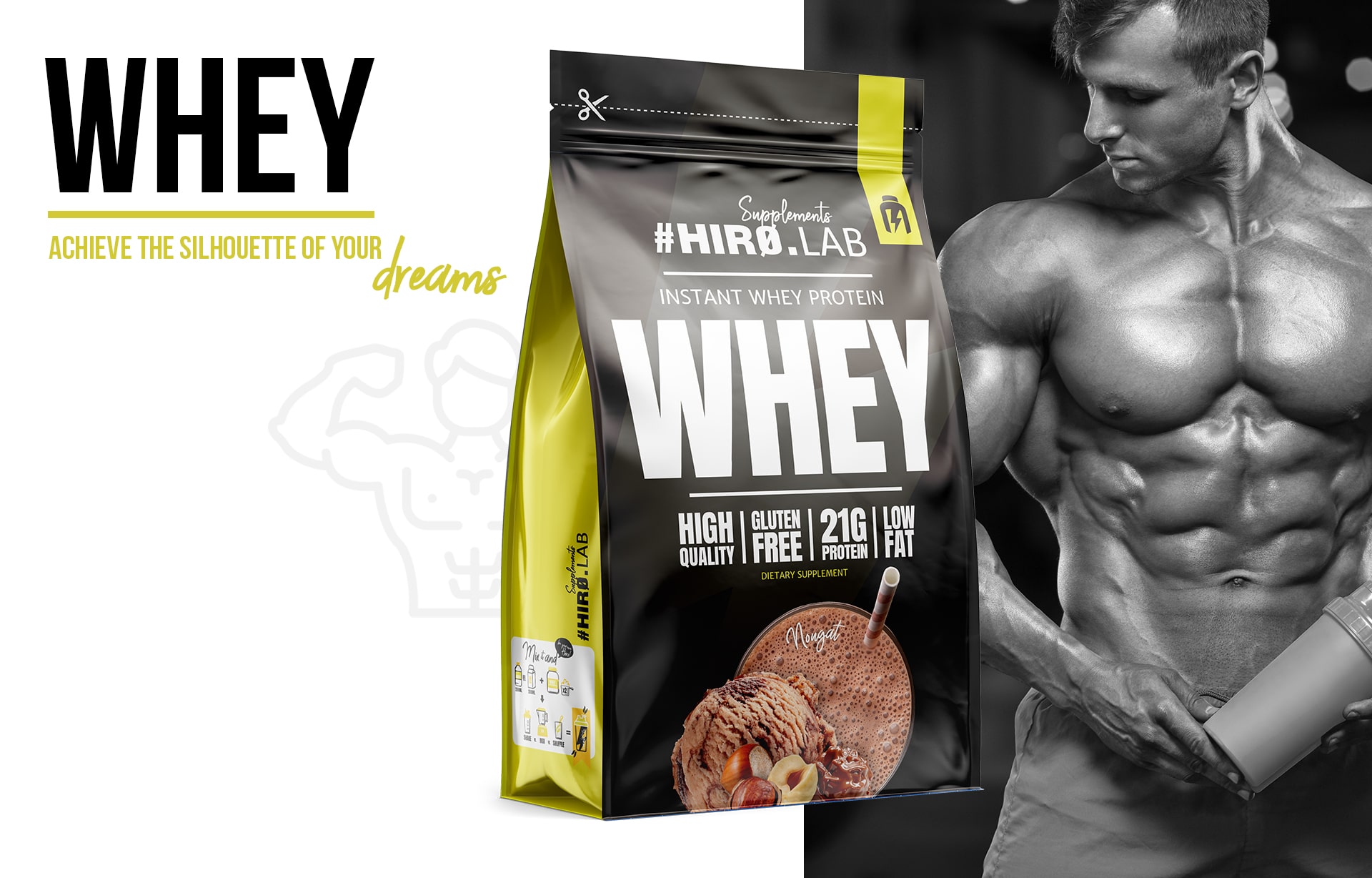 Lifestyle Whey nougat
