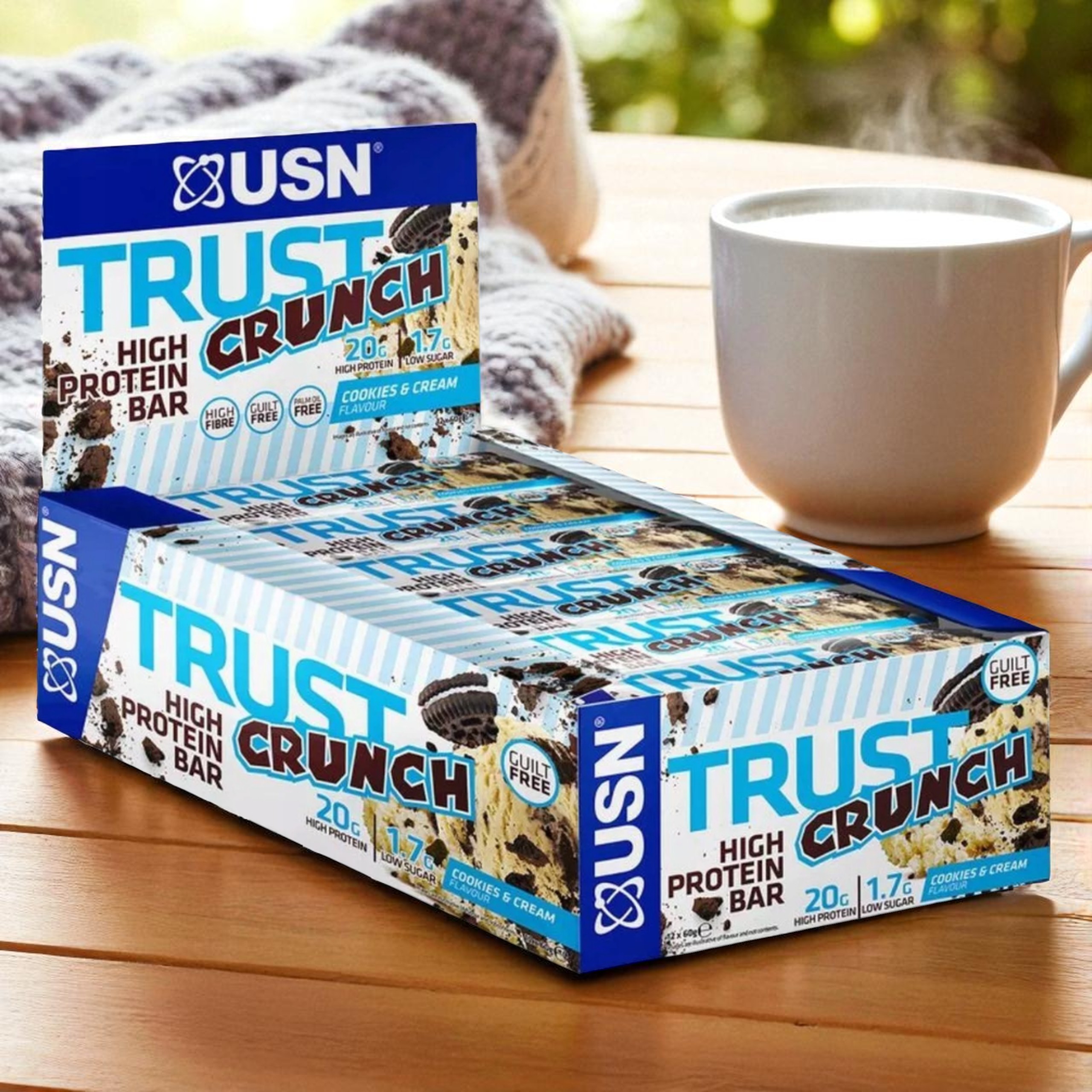 USN - Trust Crunch - 12x 60g - Kekse & Sahne trust_crunch_cookies_2_2560_x_2560