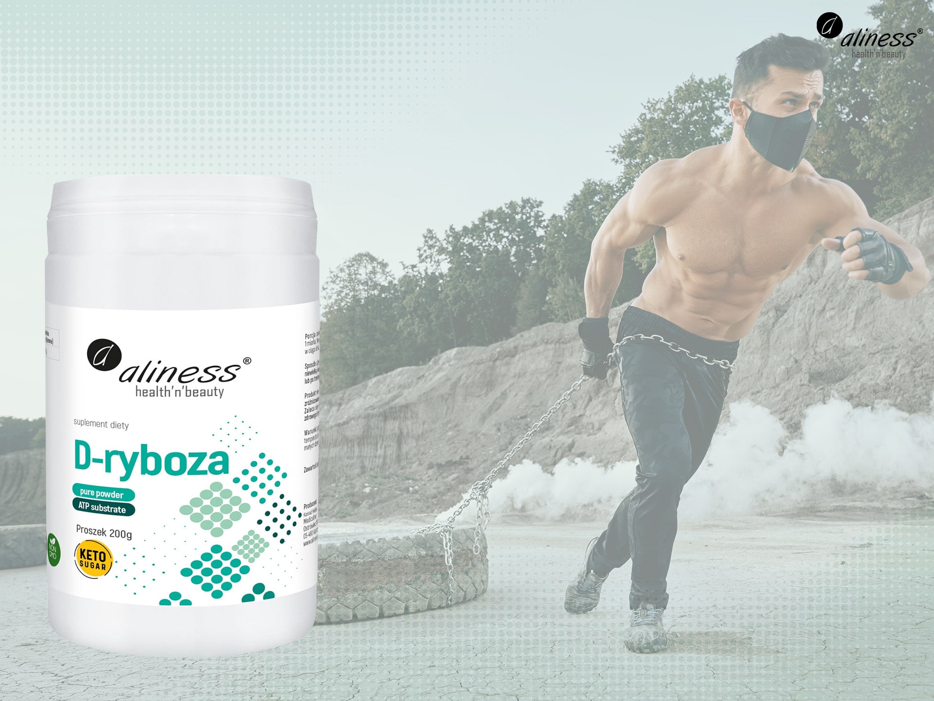 Aliness - D-ryboza - wsparcie w odnowie ATP , regeneracja po treningu