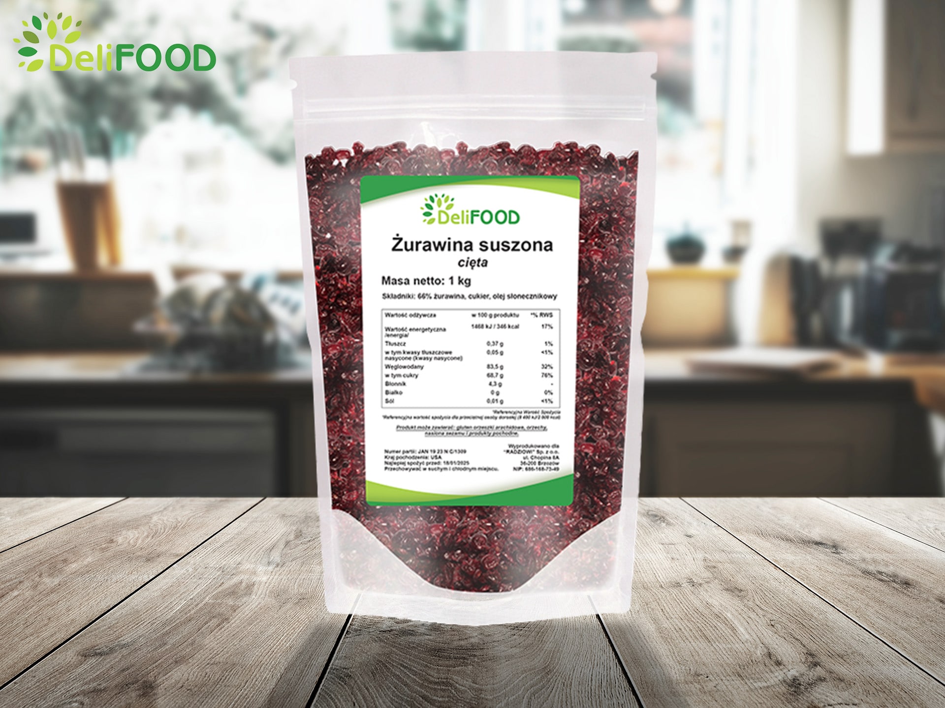 Getrocknete Cranberry - natürlich, ohne Zucker