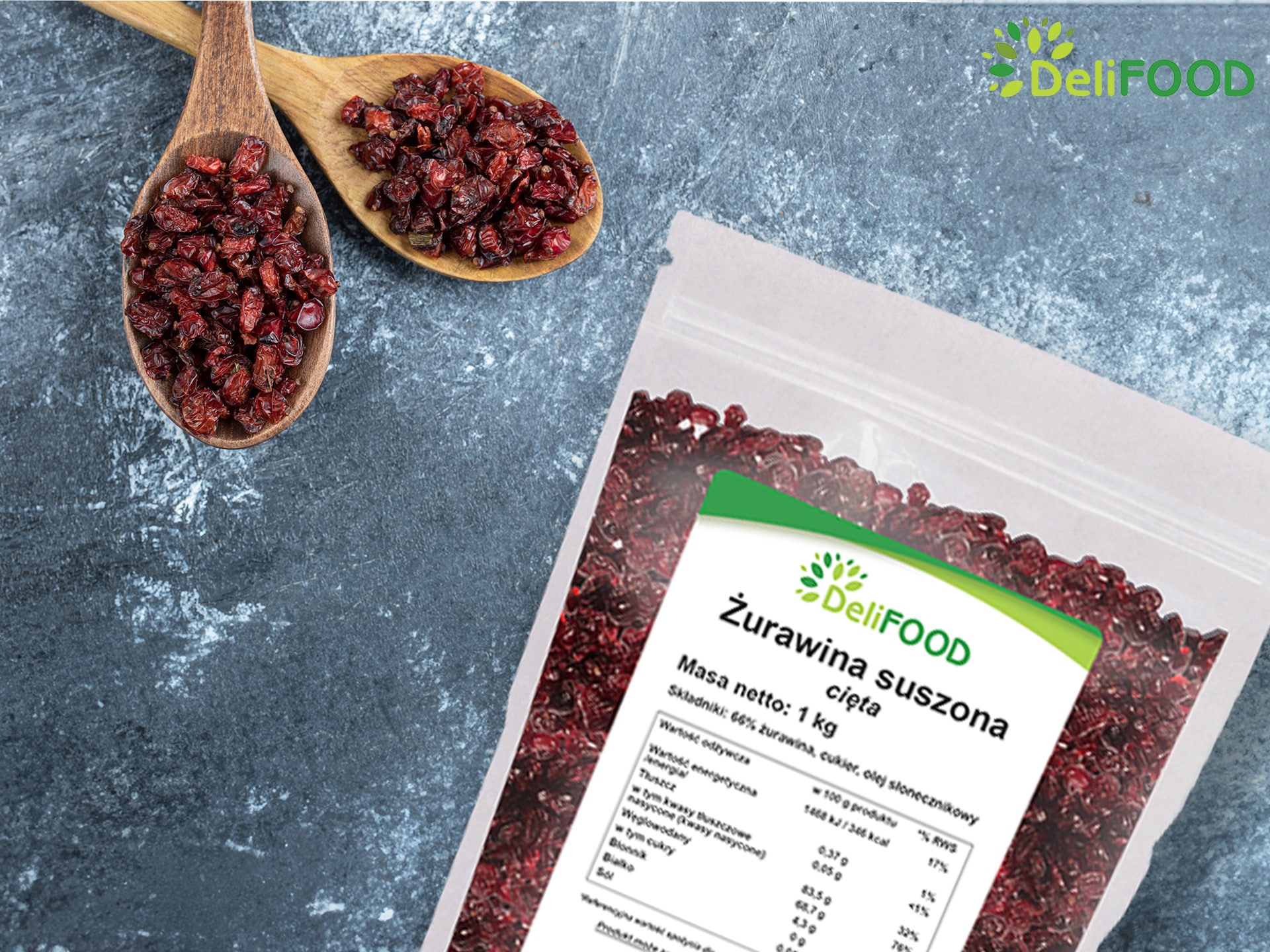 Getrocknete Cranberry - natürlich, ohne Zucker