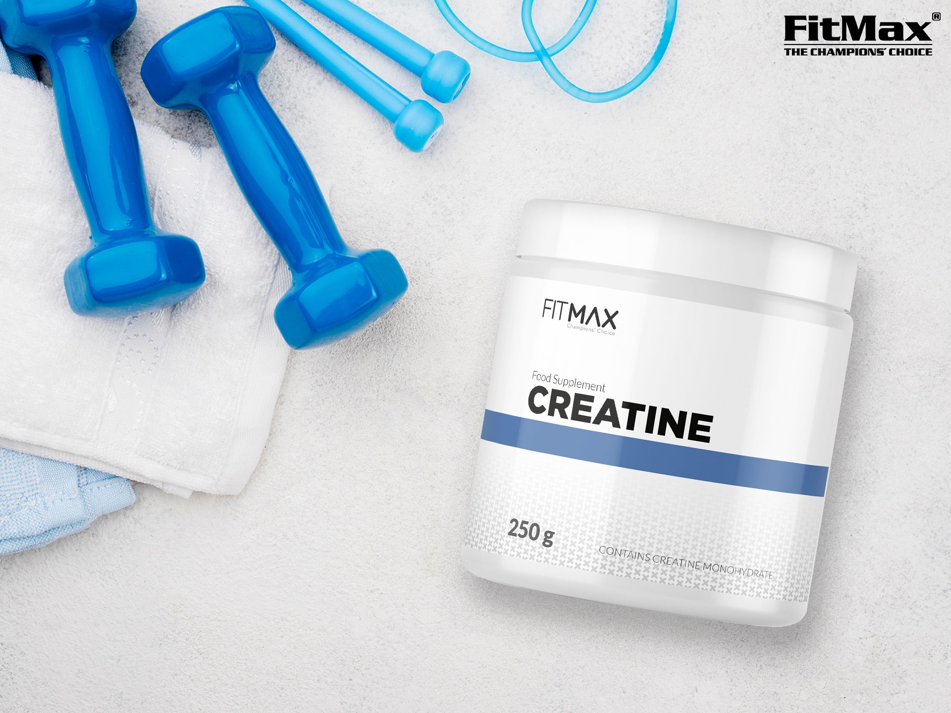 FitMax - Creatine - reines Kreatin-Monohydrat 