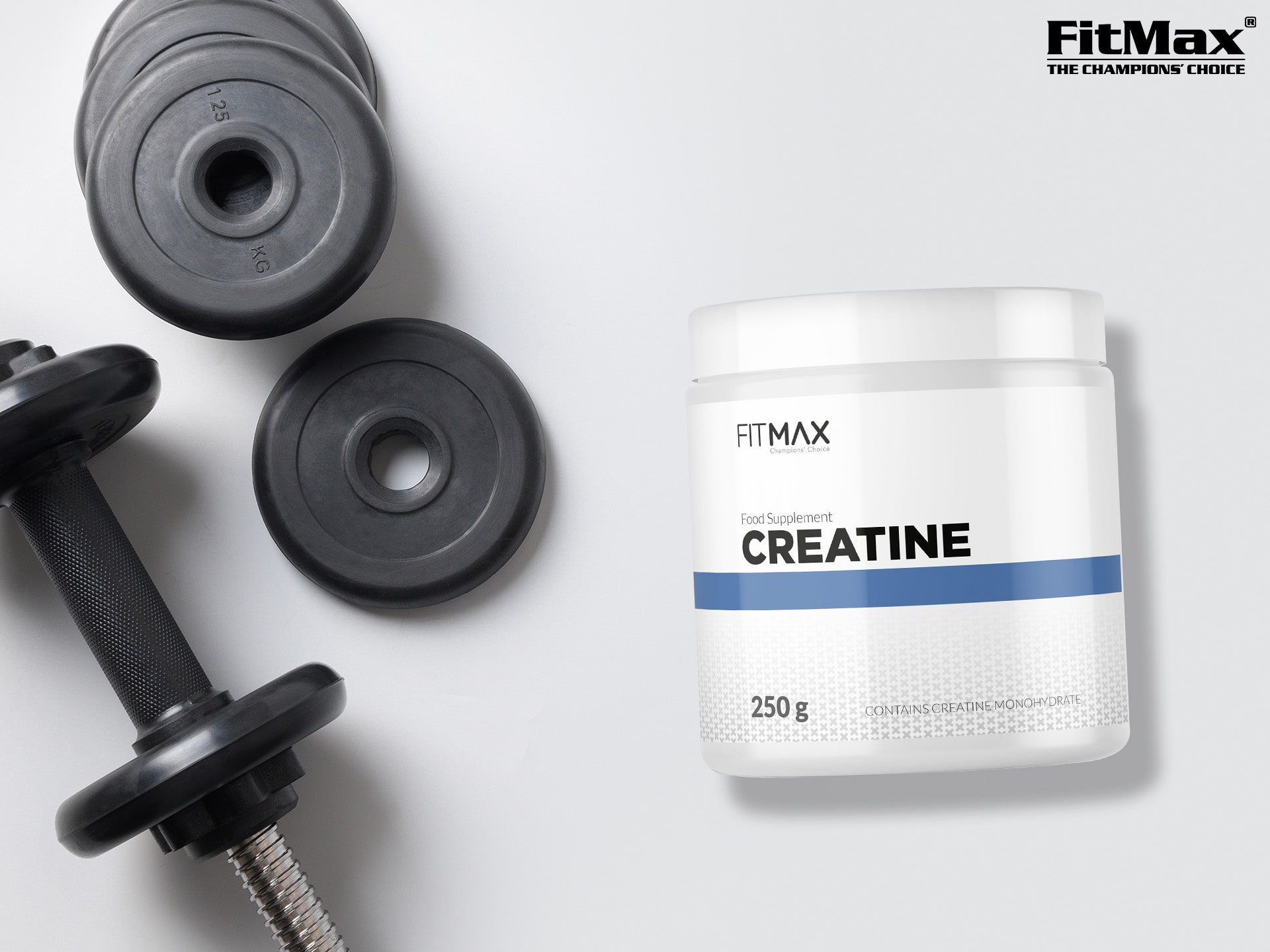 FitMax - Creatine - reines Kreatin-Monohydrat 