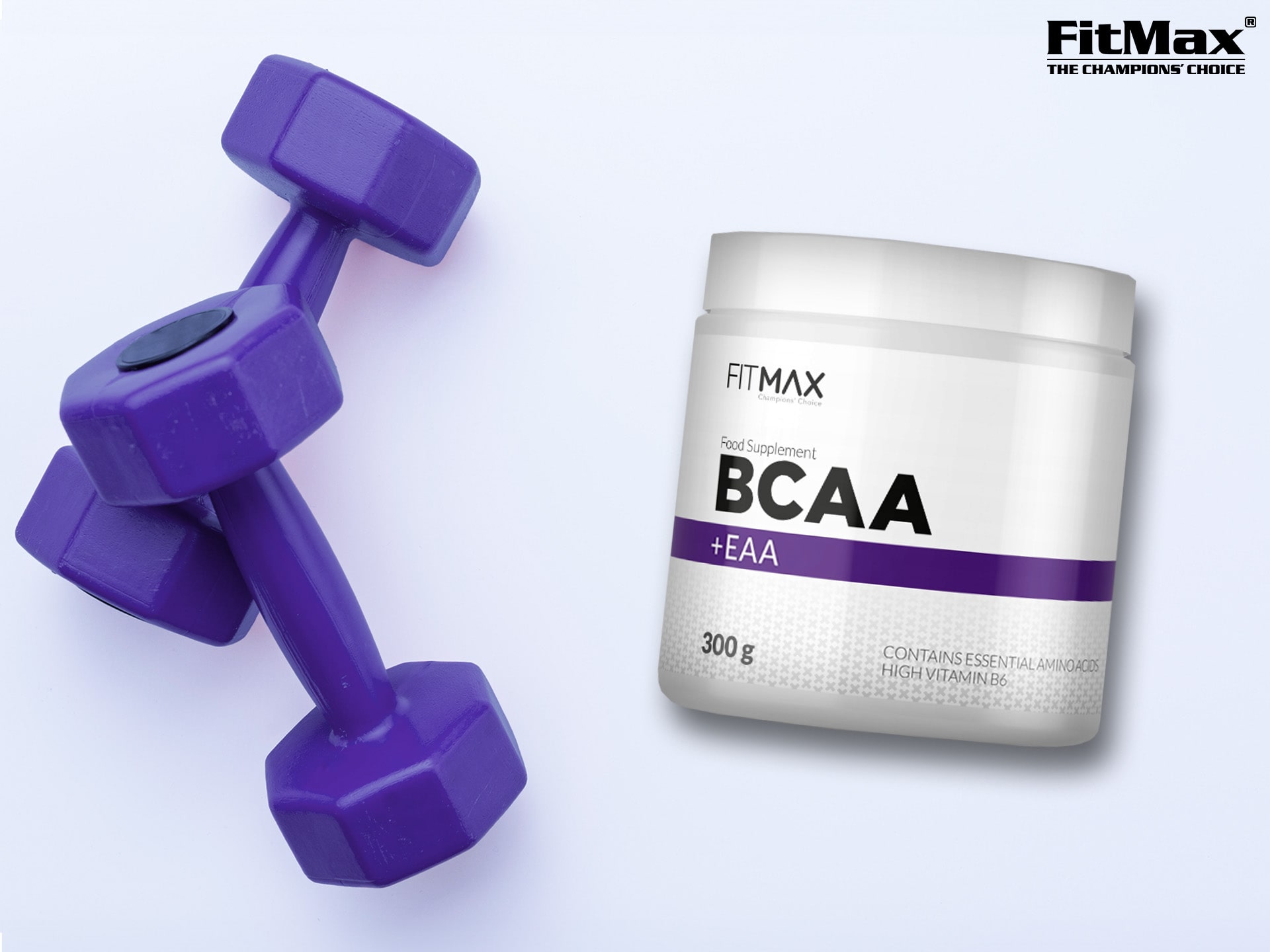 FitMax - EAA + BCAA - Aminosäuren - Unterstützung der Regeneration