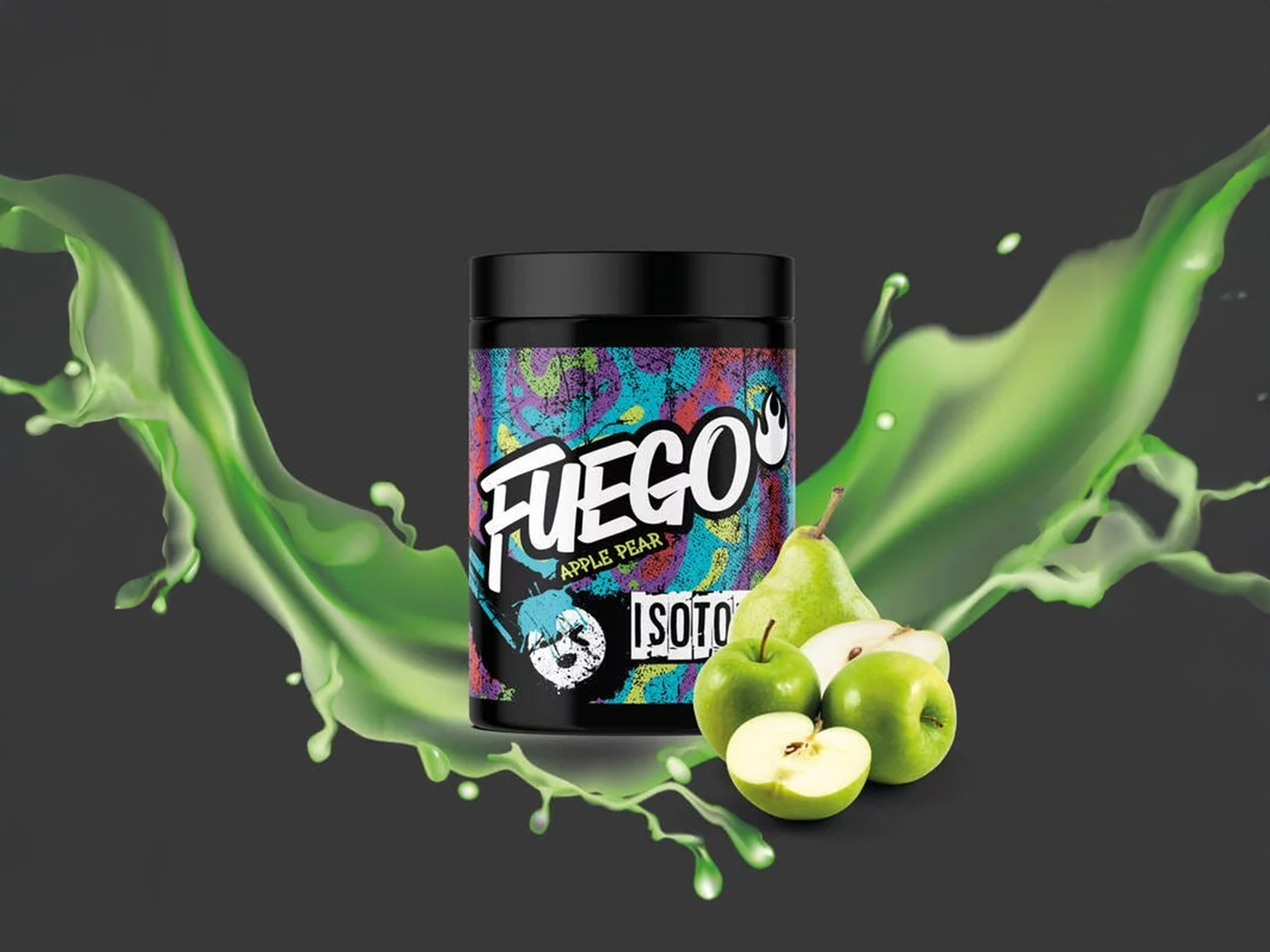 Fuego - Isotonic - isotonisches Getränk in Pulverform, Hydratation, Elektrolyte