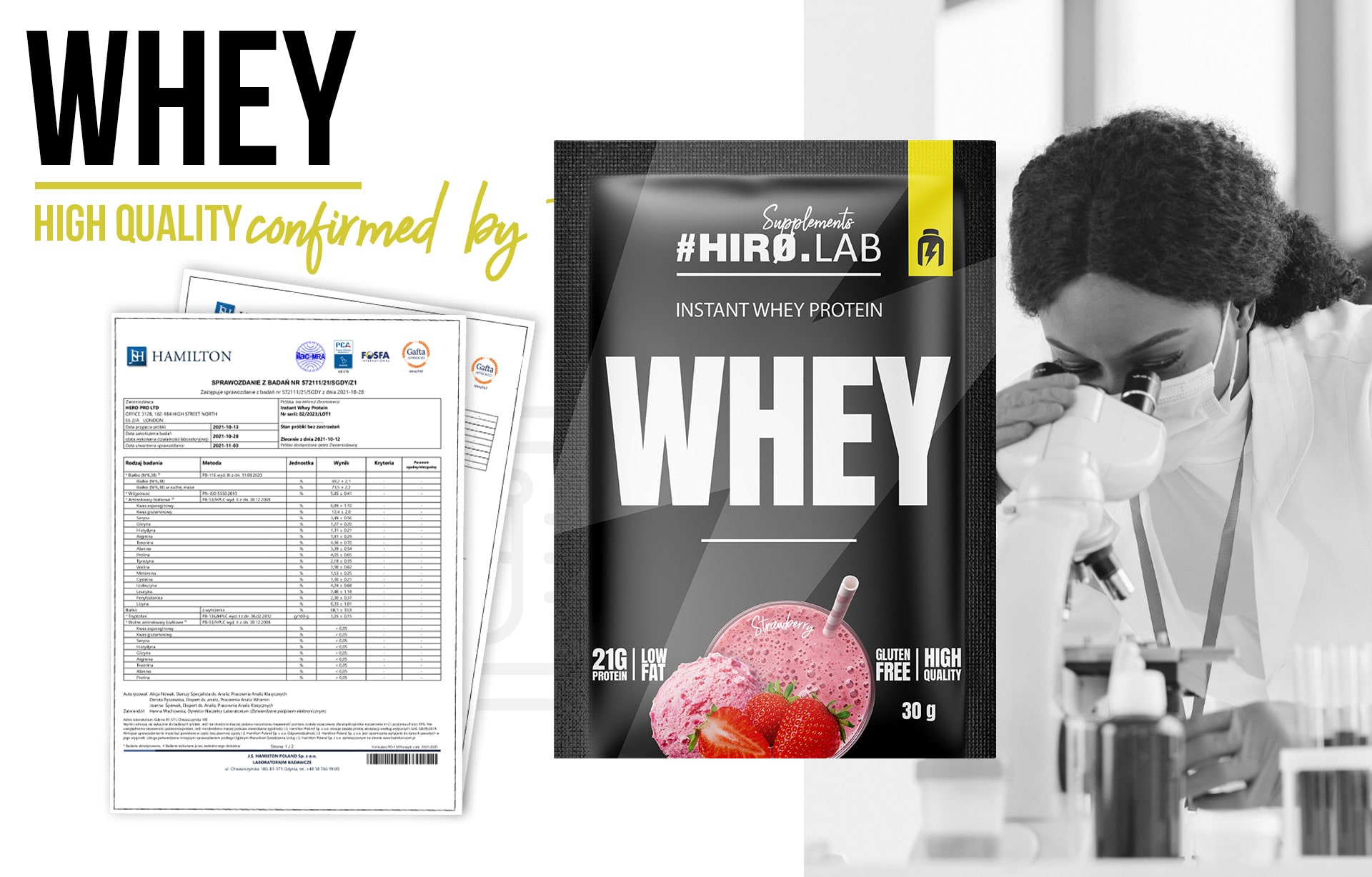 Instant Whey Protein vanilla